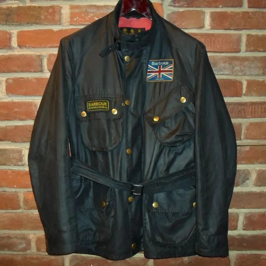 Barbour sz M ~Barbour International Union Jack wax jacket Size US M / EU 48-50 / 2 - 3 Thumbnail