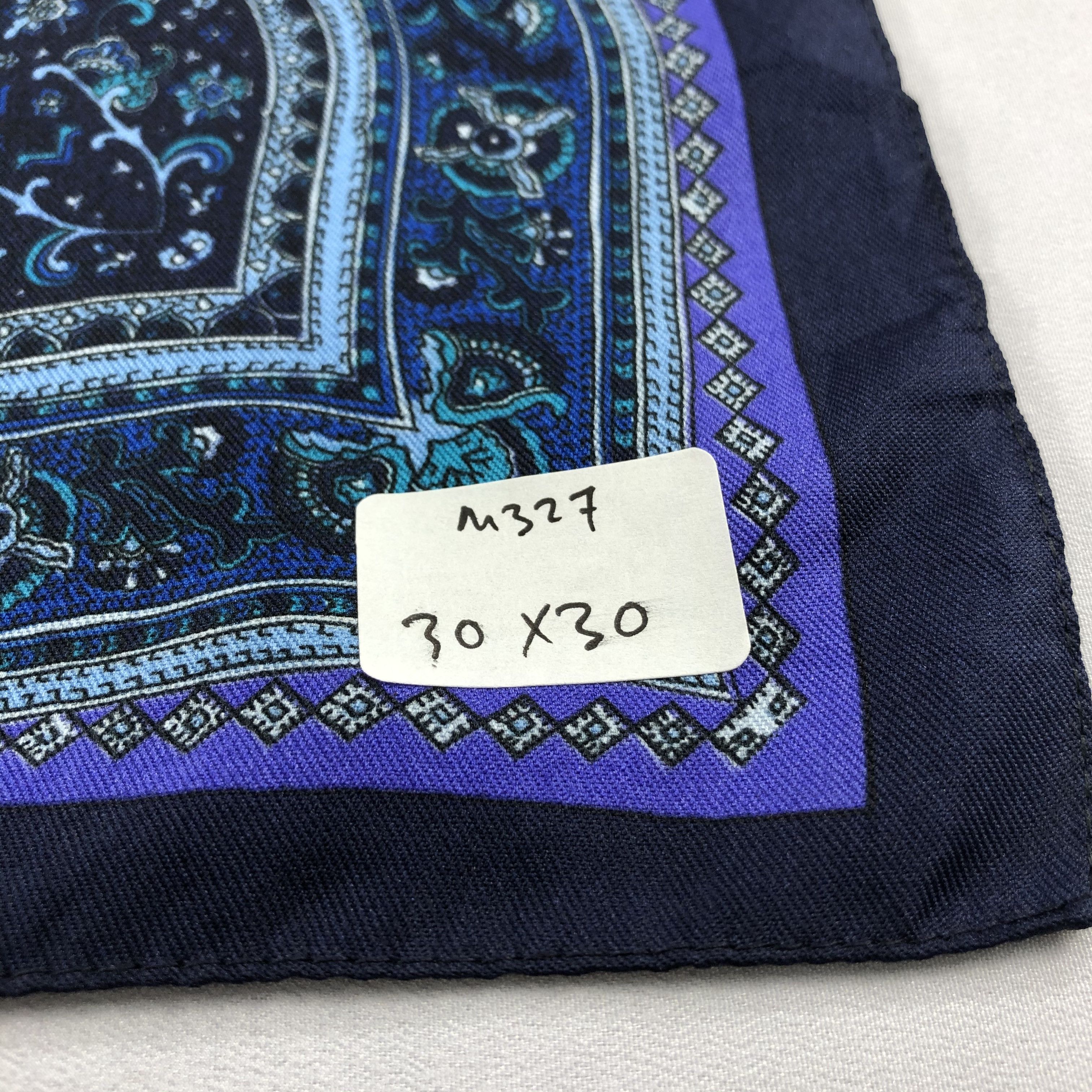 Vintage Tie Rack Paisley Scarf M327 Size ONE SIZE - 7 Thumbnail
