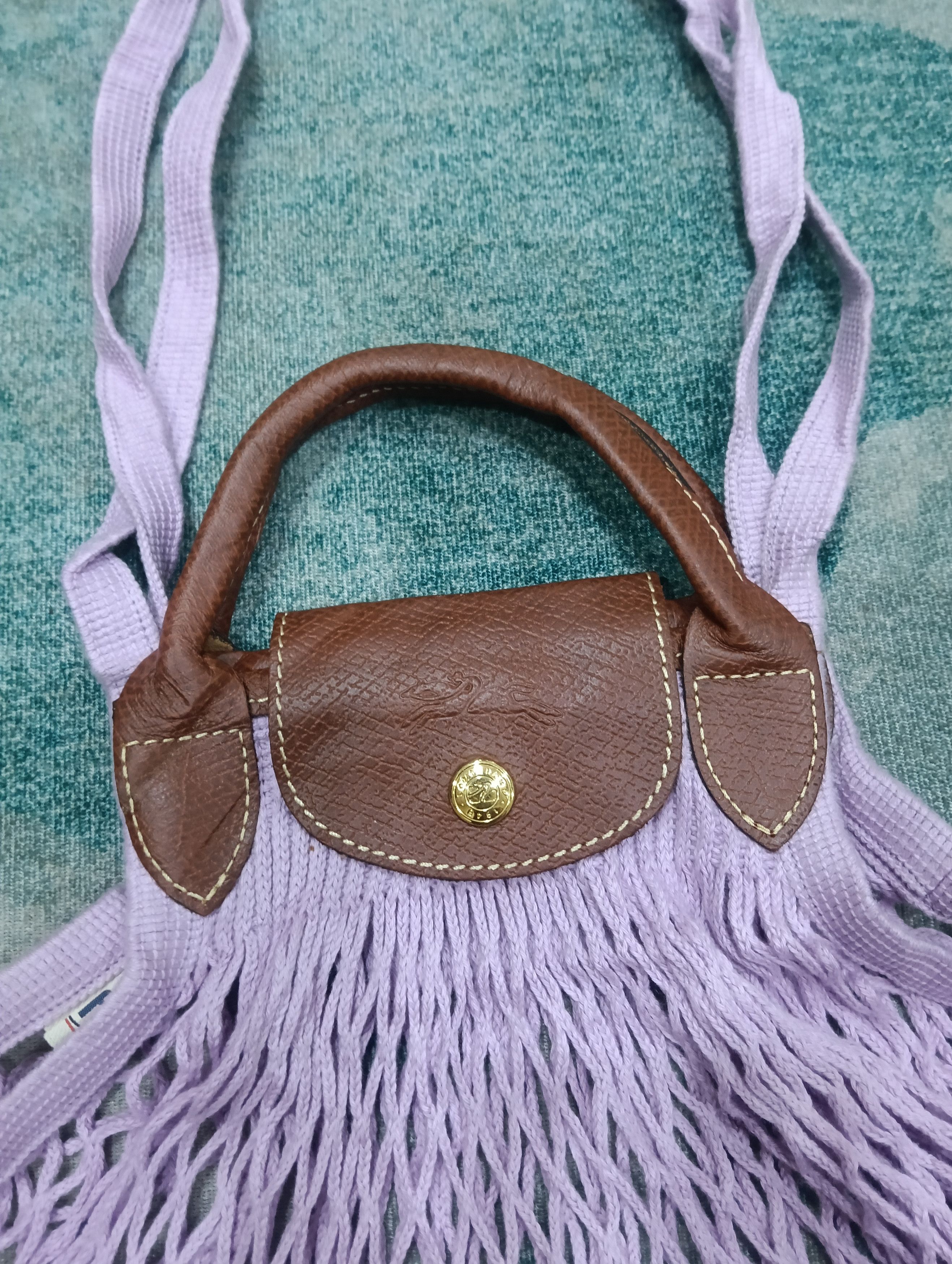 Longchamp × Vintage Longchamp Unique Design Bag 2 way Size ONE SIZE - 5 Thumbnail