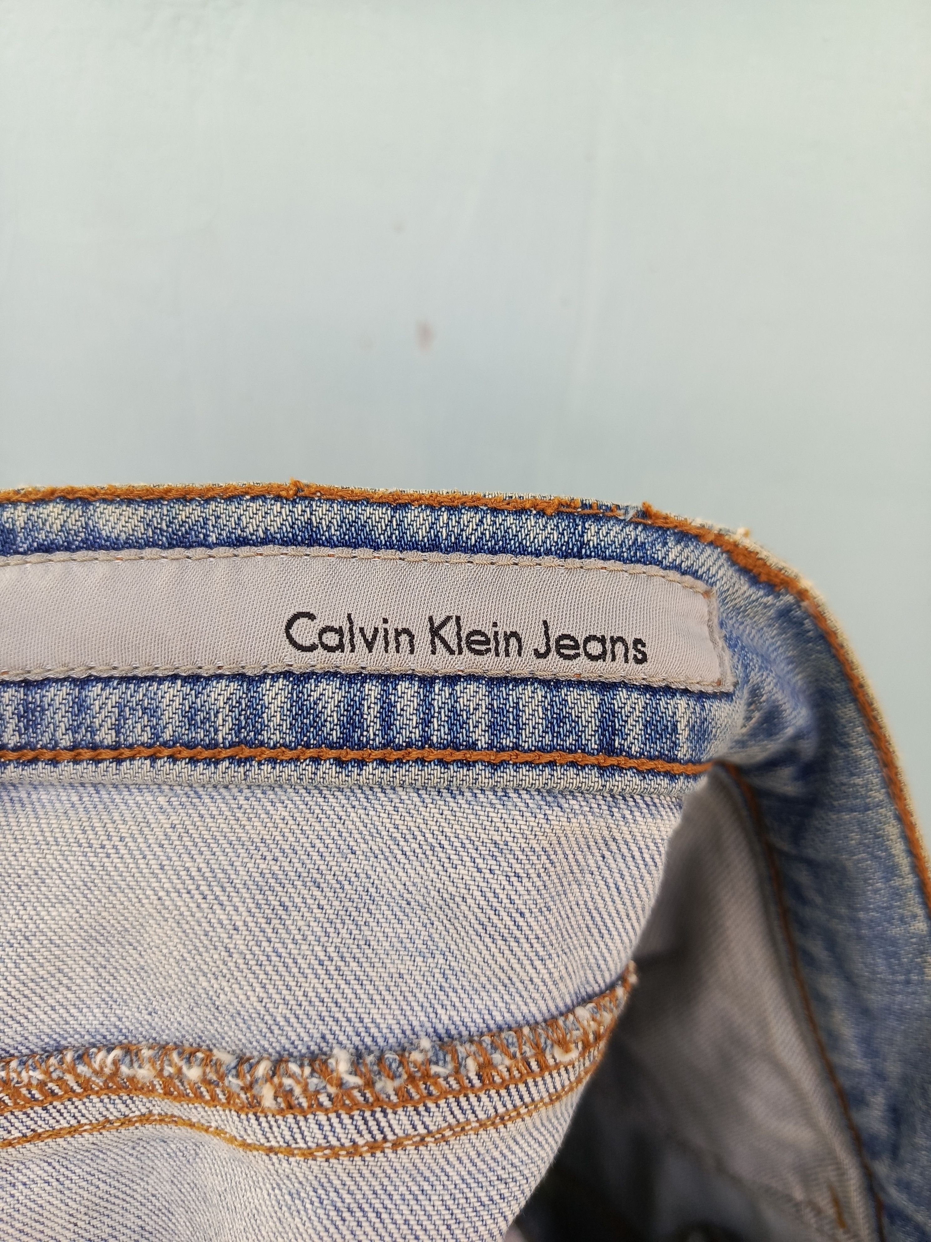 Calvin Klein × Vintage Calvin Klein jeans mini skirts Size 28" / US 6 / IT 42 - 7 Thumbnail