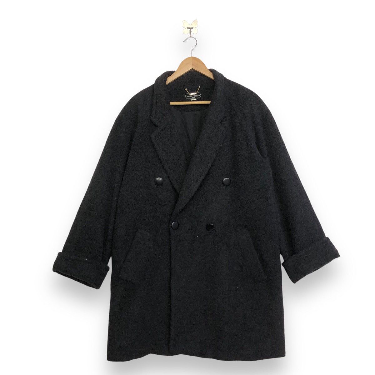 Bruno Piattelli Bruno Piatelli Roma Double Breast Wool Trench Coat Size US XL / EU 56 / 4 - 1 Thumbnail
