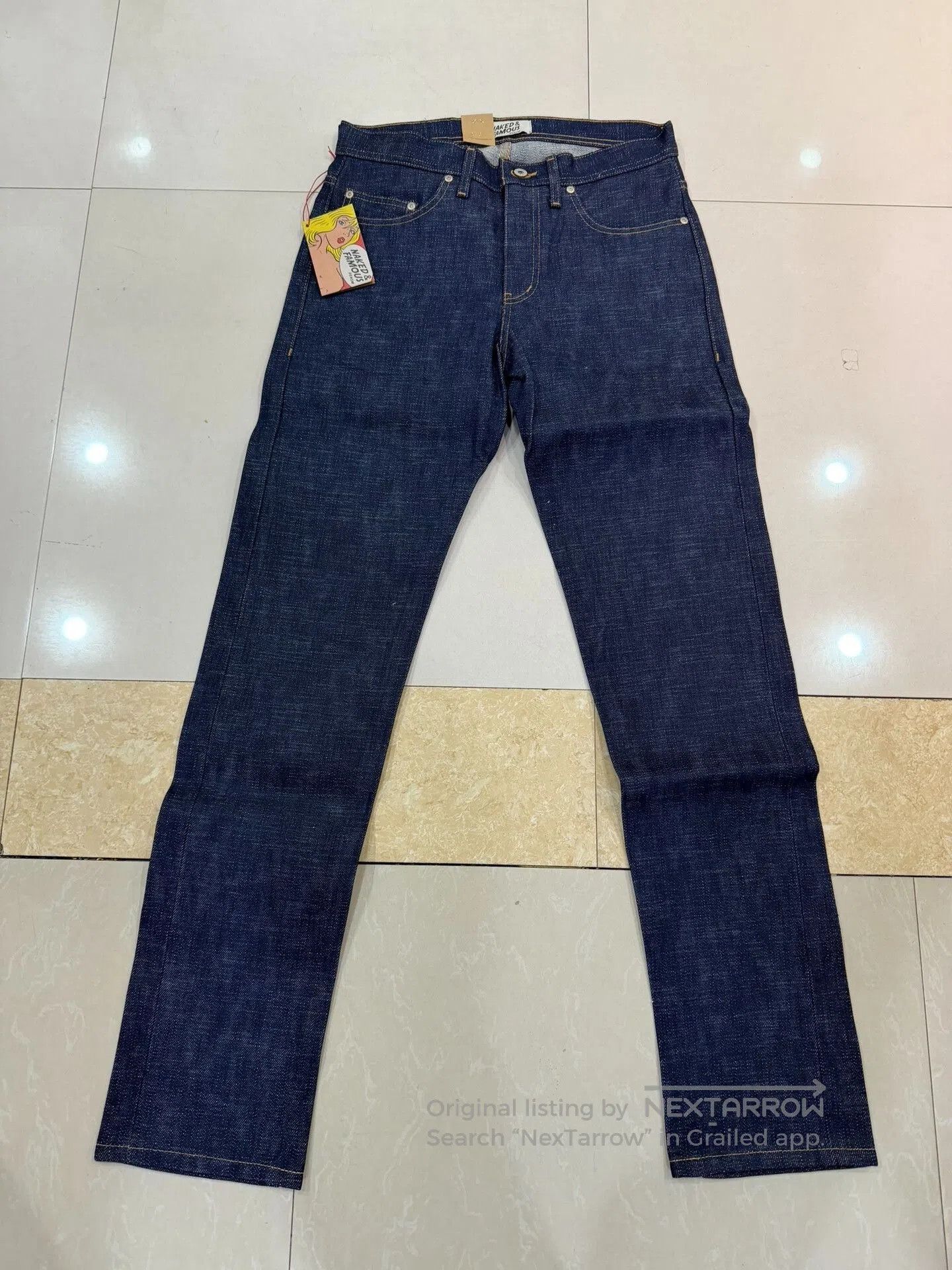 Naked & Famous Naked & Famous Elephant 9 Raw Denim. Size US 31 - 1 Thumbnail