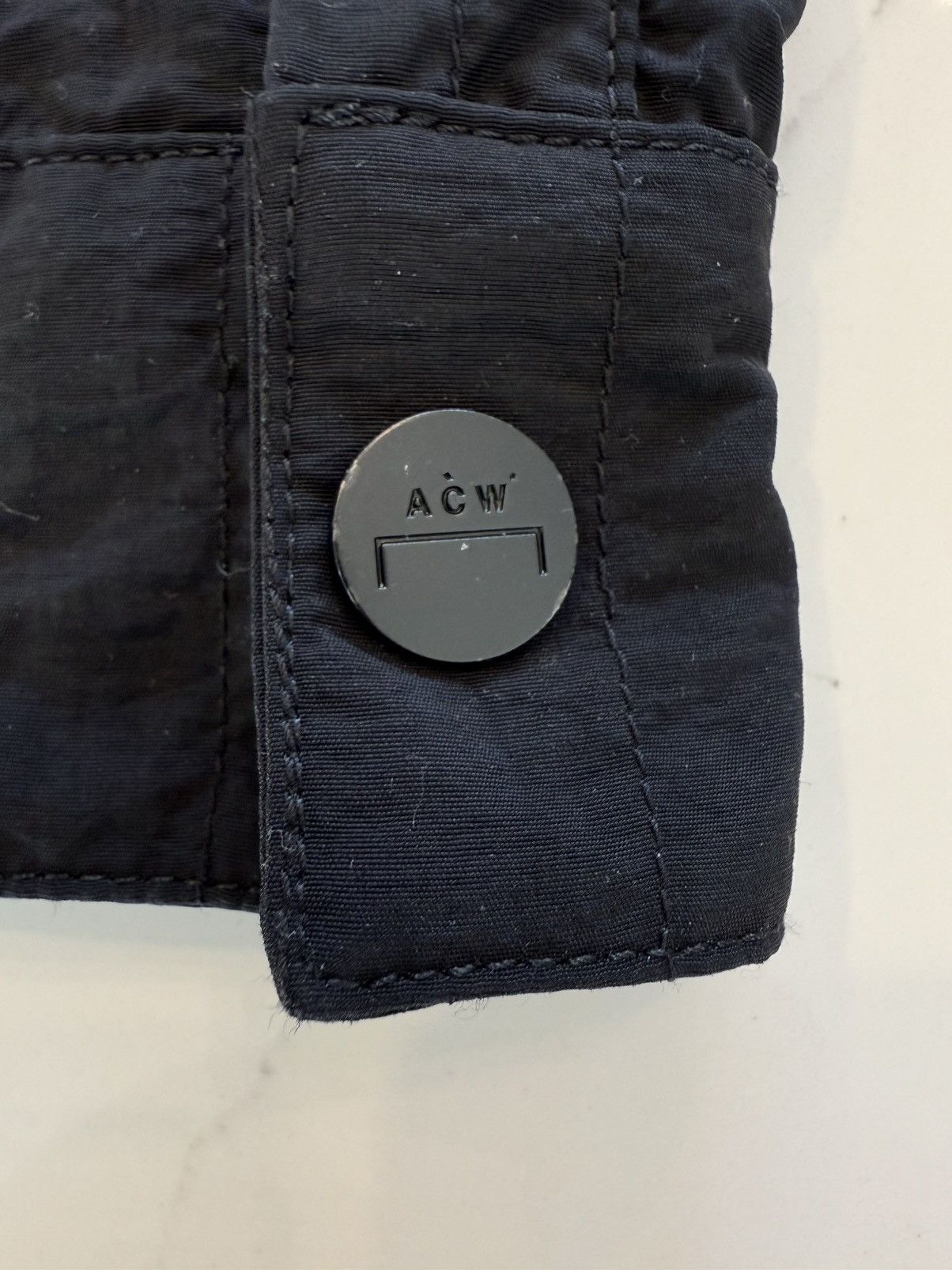A-COLD-WALL* × Diesel NEW Archive RARE Diesel X ACW Black Quilted Hooded Jacket L Size US L / EU 52-54 / 3 - 21 Thumbnail