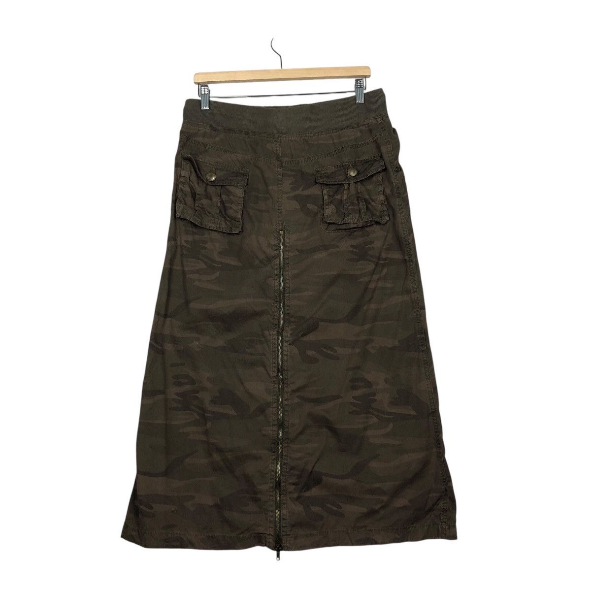 Japanese Brand 📌Vintage Skirt Camouflage Design Full Print Size 32" / US 10 / IT 46 - 9 Thumbnail