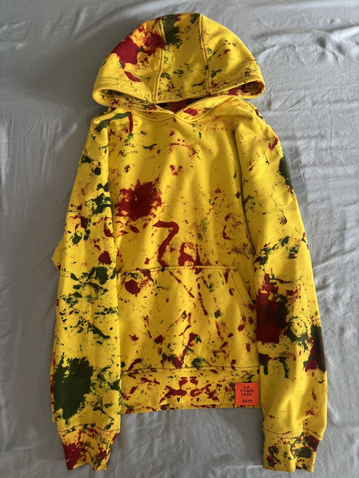 Sterling Ruby Sterling Ruby Oversized Hand Dyed Hoodie Size US M / EU 48-50 / 2 - 1 Thumbnail
