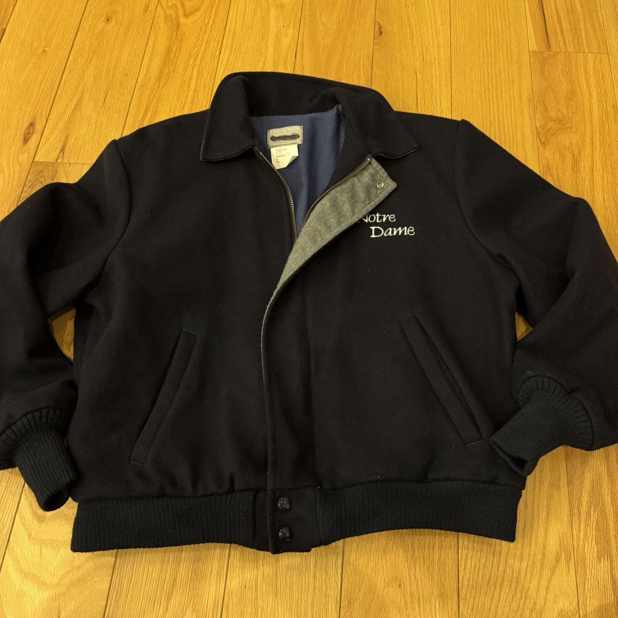 Other vintage-style navy Notre Dame University jacket Size US M / EU 48-50 / 2 - 1 Thumbnail