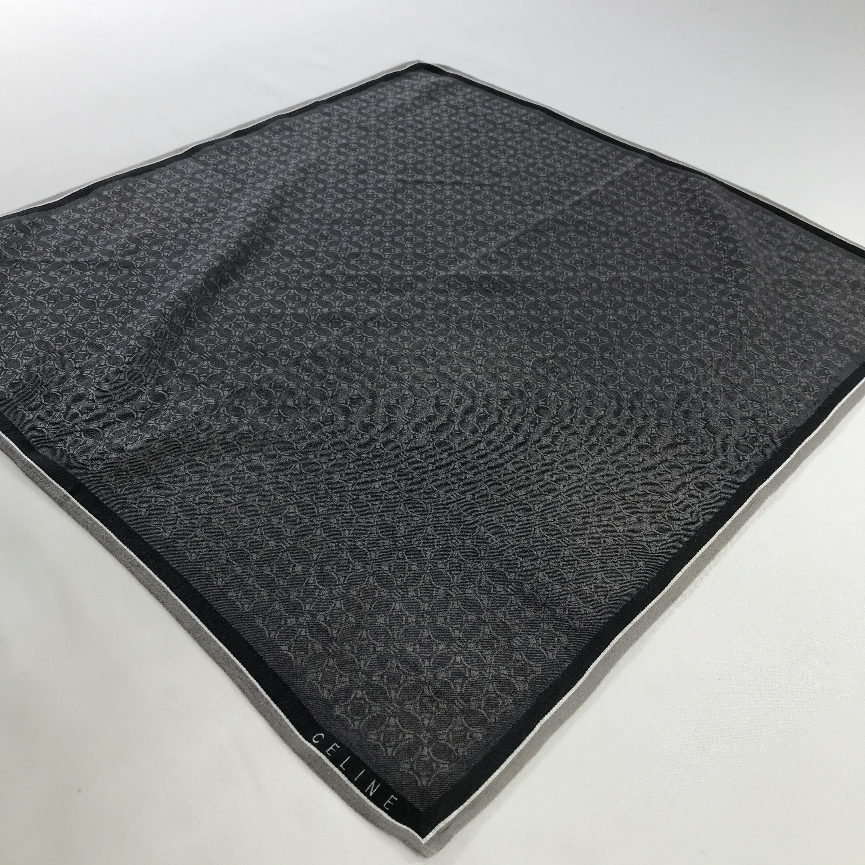 Celine × Vintage Celine Bandana / Handkerchief / Neckerchief - S1068 Size ONE SIZE - 2 Thumbnail