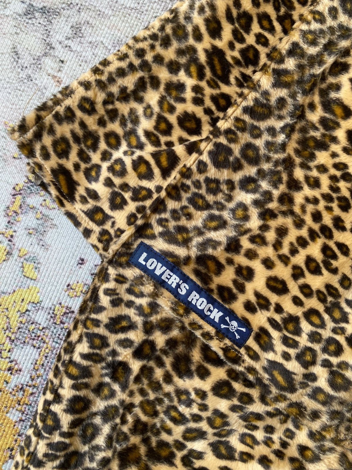 Japanese Brand Vintage Super Love’r Rock Japan Punk Velvet Leopard Bondage Size US 26 / EU 42 - 11 Thumbnail