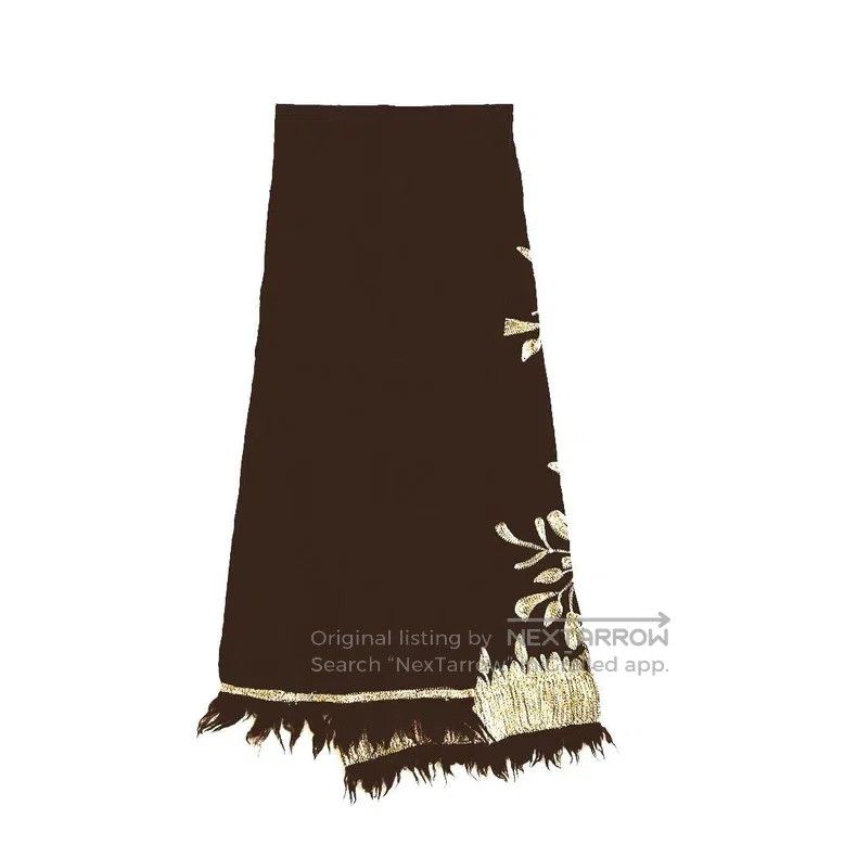 Dries Van Noten Dries Van Noten Brown Midi Skirt Size 32" / US 10 / IT 46 - 2 Thumbnail
