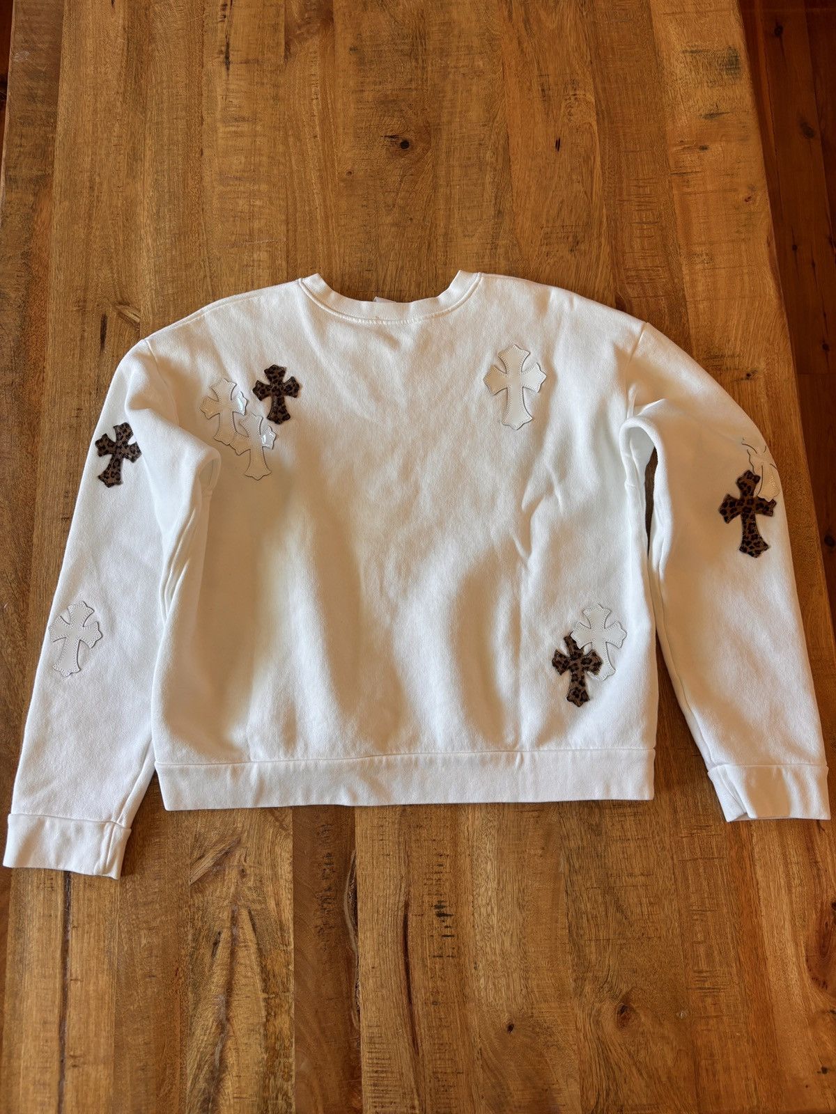 Chrome Hearts Chrome hearts patch sweater Size US L / EU 52-54 / 3 - 2 Thumbnail