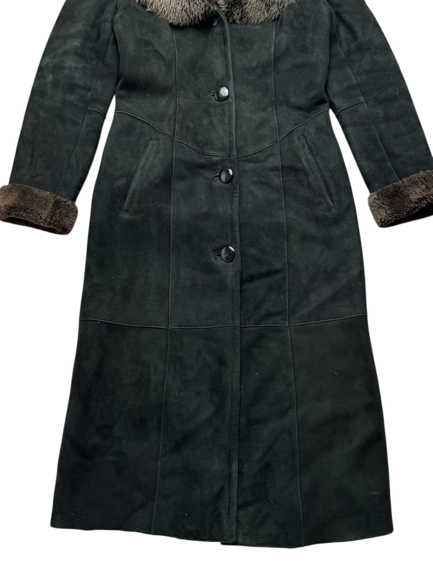Vintage Y2K Real Sheepskin Coat(V409) Size S / US 4 / IT 40 - 3 Thumbnail
