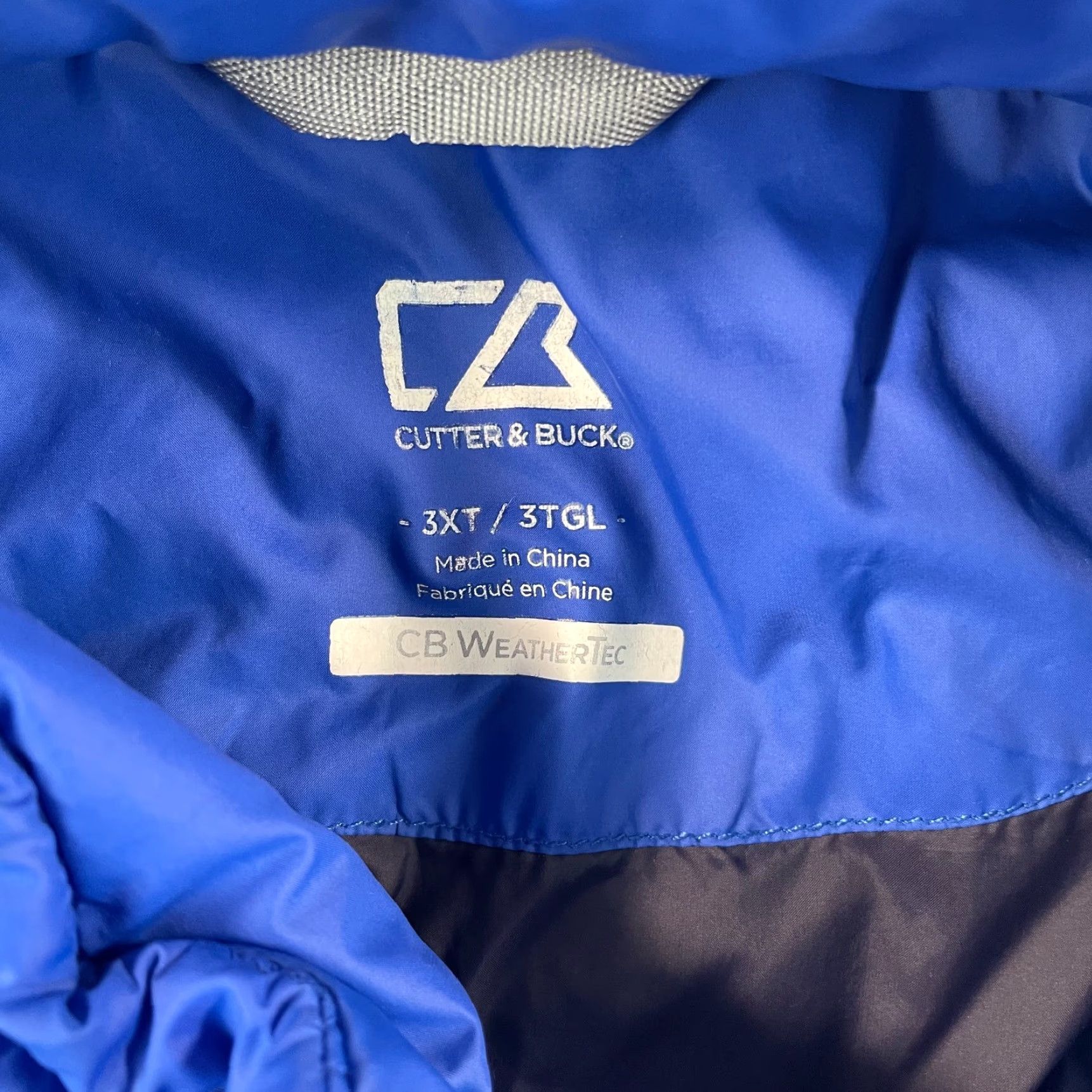 Cutter & Buck Cutter & Buck x Navajo Nation Gamin Casino Jacket Men 3XT Tall Blue WeatherTec Jacket Windbreaker Casual Travel Nebraska Football Logo #3XtTall? Size US XXL / EU 58 / 5 - 2 Thumbnail