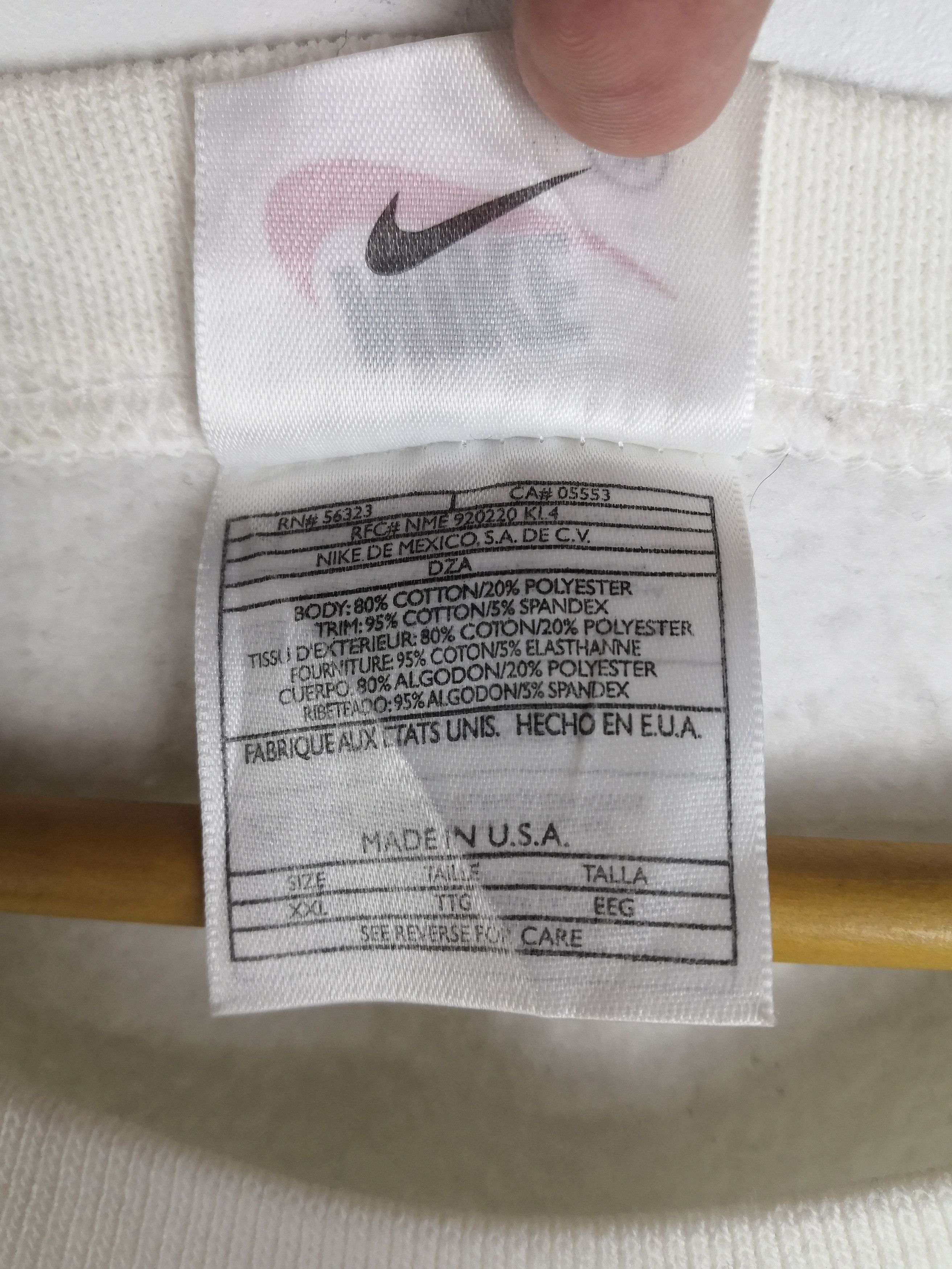 Nike Vintage 90s Nike Sweatshirt Embroidery Nike Sweater XXL Size US XXL / EU 58 / 5 - 6 Thumbnail