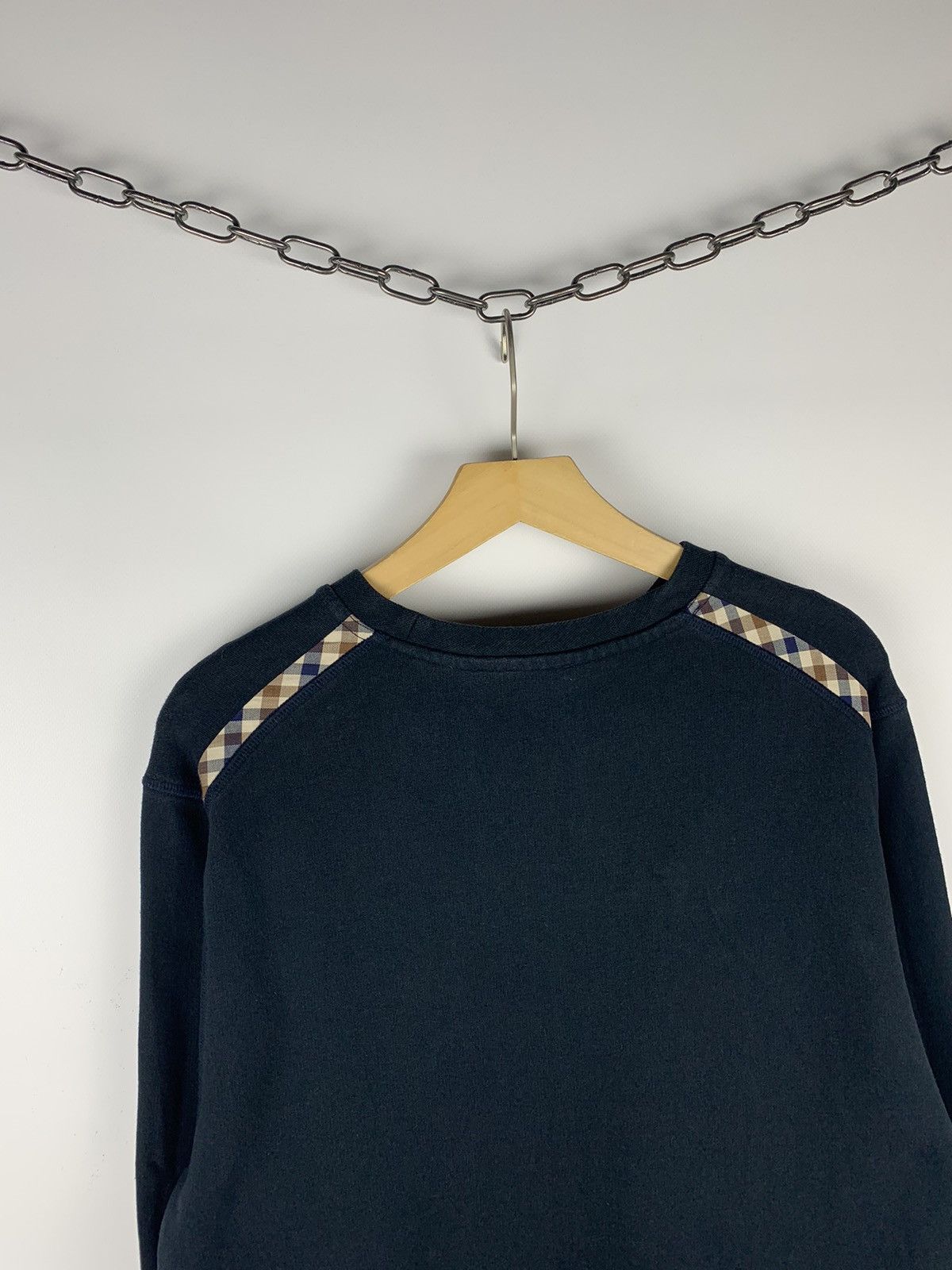 Aquascutum Aquascutum Sweatshirt Casuals Designer UK Navy Blue Size US XL / EU 56 / 4 - 6 Thumbnail