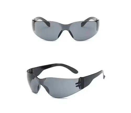 Vintage Vintage Retro Style Oval Frame Black Glasses Size ONE SIZE - 3 Thumbnail