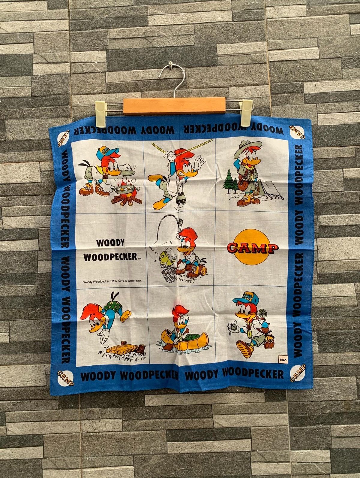 Other Vintage 1995 Woody Woodpecker Bandana Size ONE SIZE - 1 Thumbnail