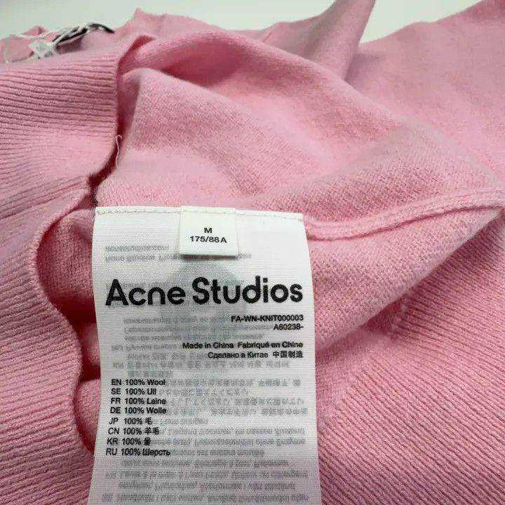 Acne Studios Acne Studios Pink Knit Cardigan for Women Size M / US 6-8 / IT 42-44 - 1 Preview