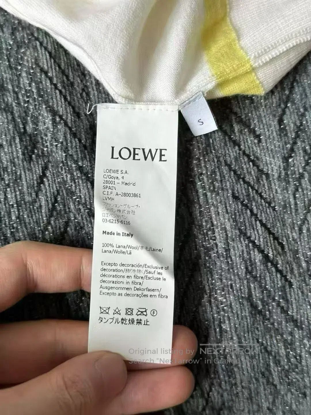 Loewe Loewe Wool Knit Short Sleeve. Size S / US 4 / IT 40 - 4 Thumbnail