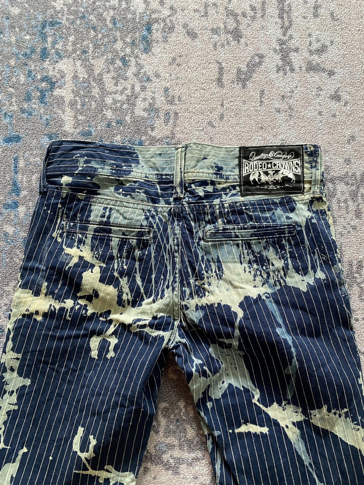 Beauty Beast × If Six Was Nine × Japanese Brand Rare Rodeo Crowns Flared Pants Size US 31 - 6 Thumbnail