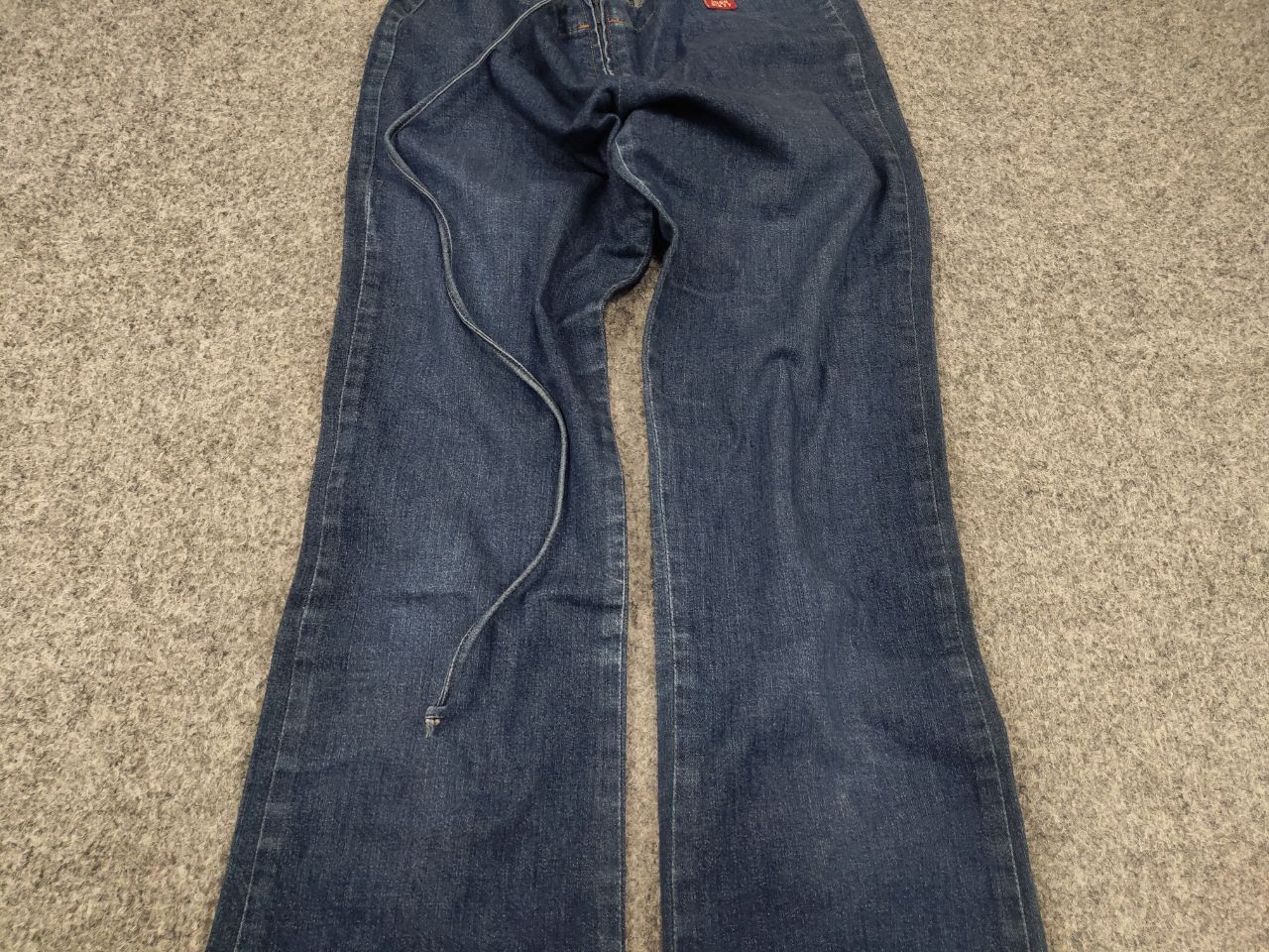 Miss Sixty Vintage Y2K Miss Sixty Low Bootcut drawstring Denim Jeans Size 28" / US 6 / IT 42 - 5 Thumbnail