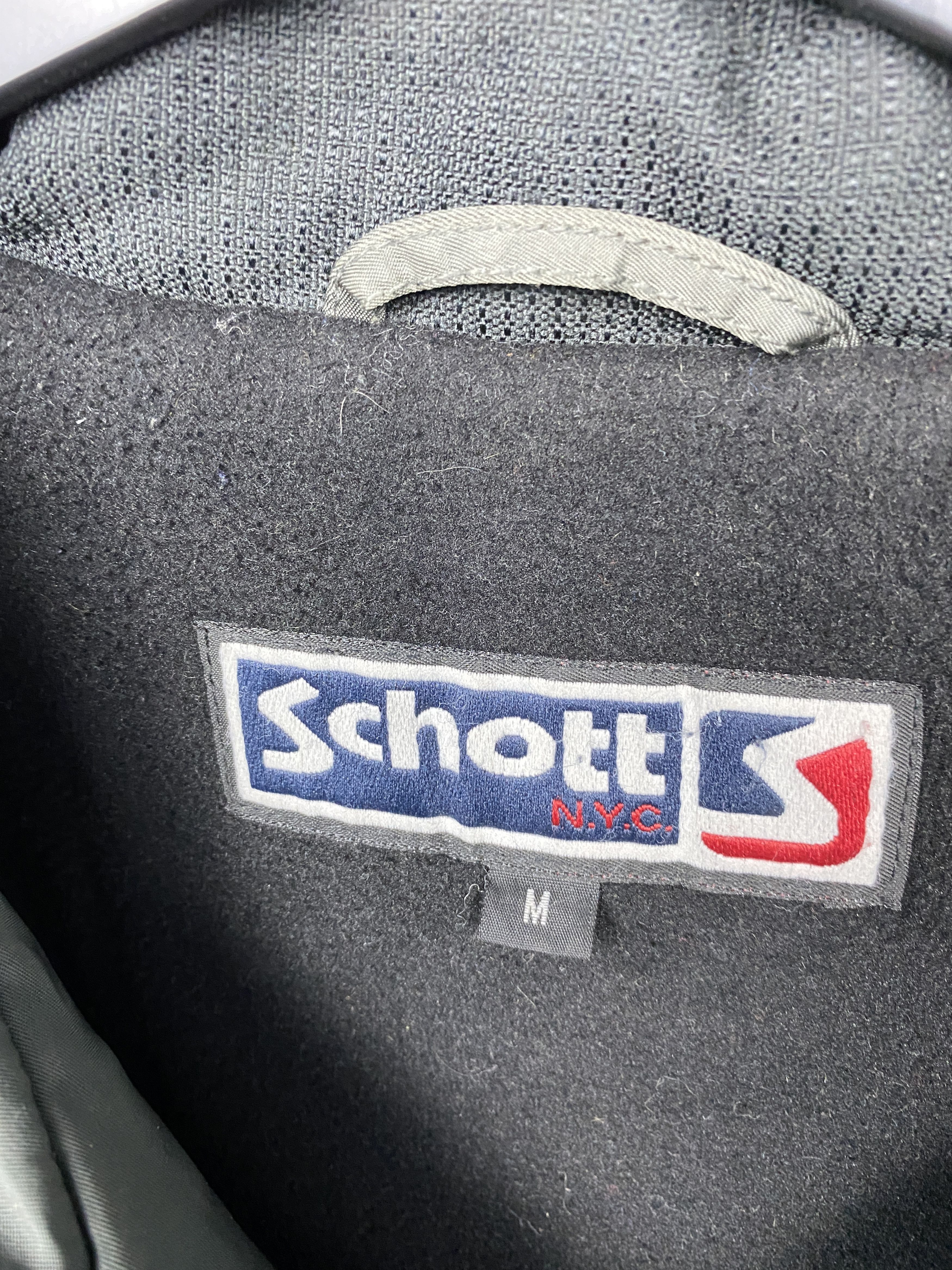 Schott Schott Vintage Mens Winter Cordura Jacket Size US M / EU 48-50 / 2 - 6 Thumbnail