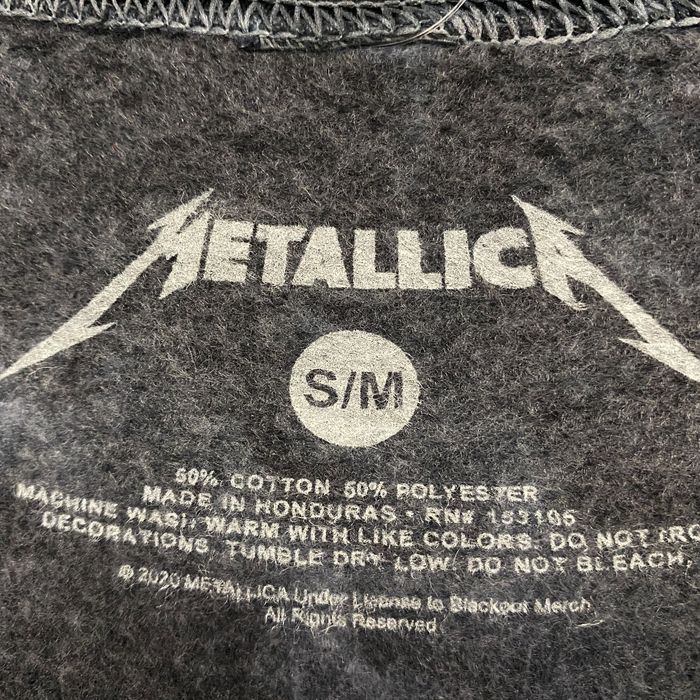 Metallica Metallica And Justice For All Tie Dye Crewneck S/M | Grailed