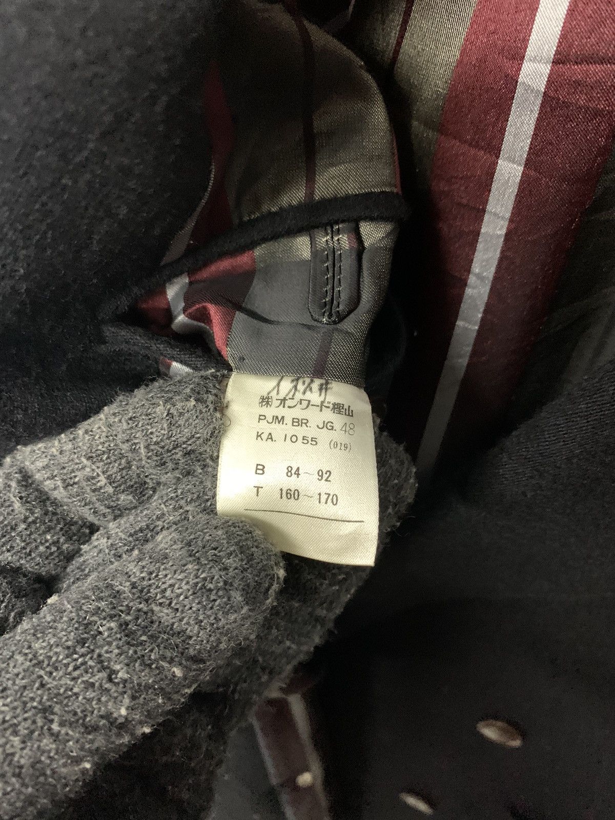Jean Paul Gaultier Very Rare Jean Paul Gaultier Homme Heavy Wool Jacket Size US M / EU 48-50 / 2 - 7 Thumbnail