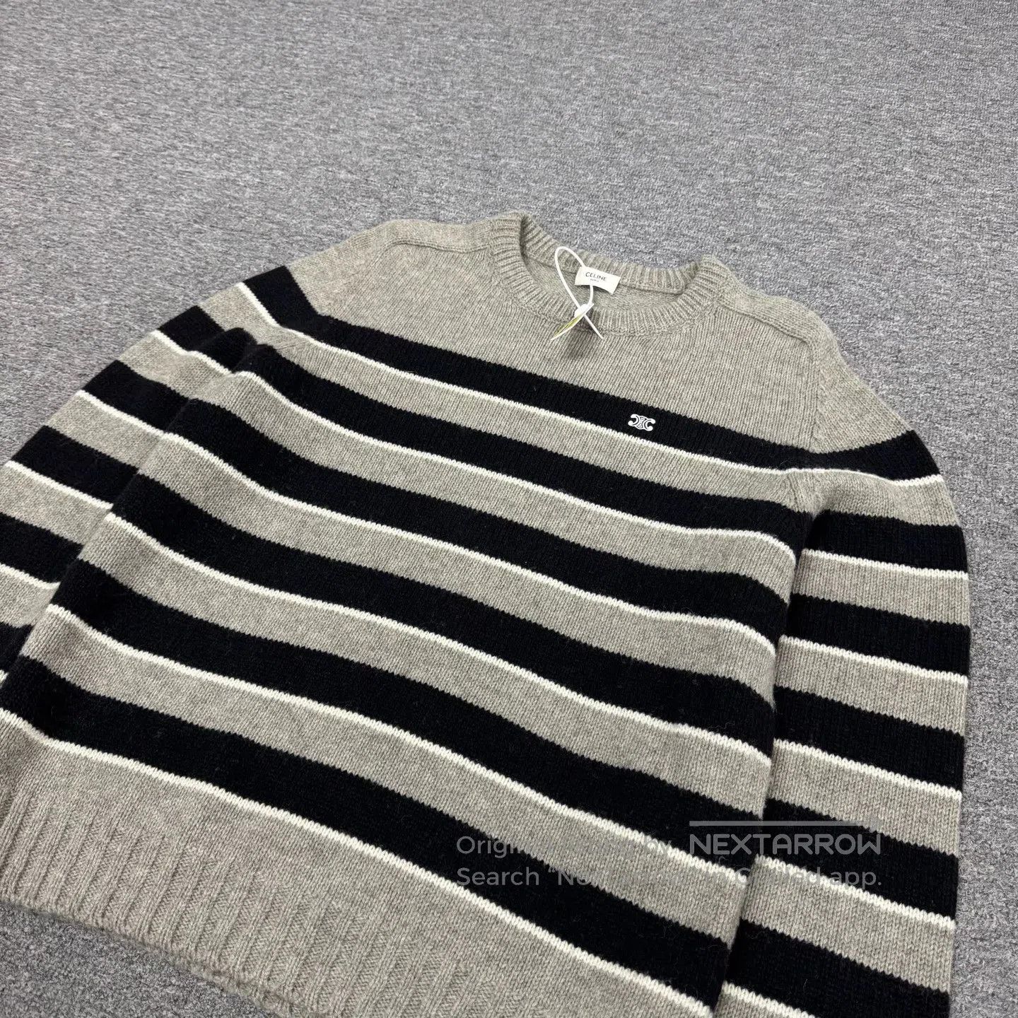 Celine CELINE Striped Arc de Triomphe sweater| Size XL / US 12-14 / IT 48-50 - 3 Thumbnail