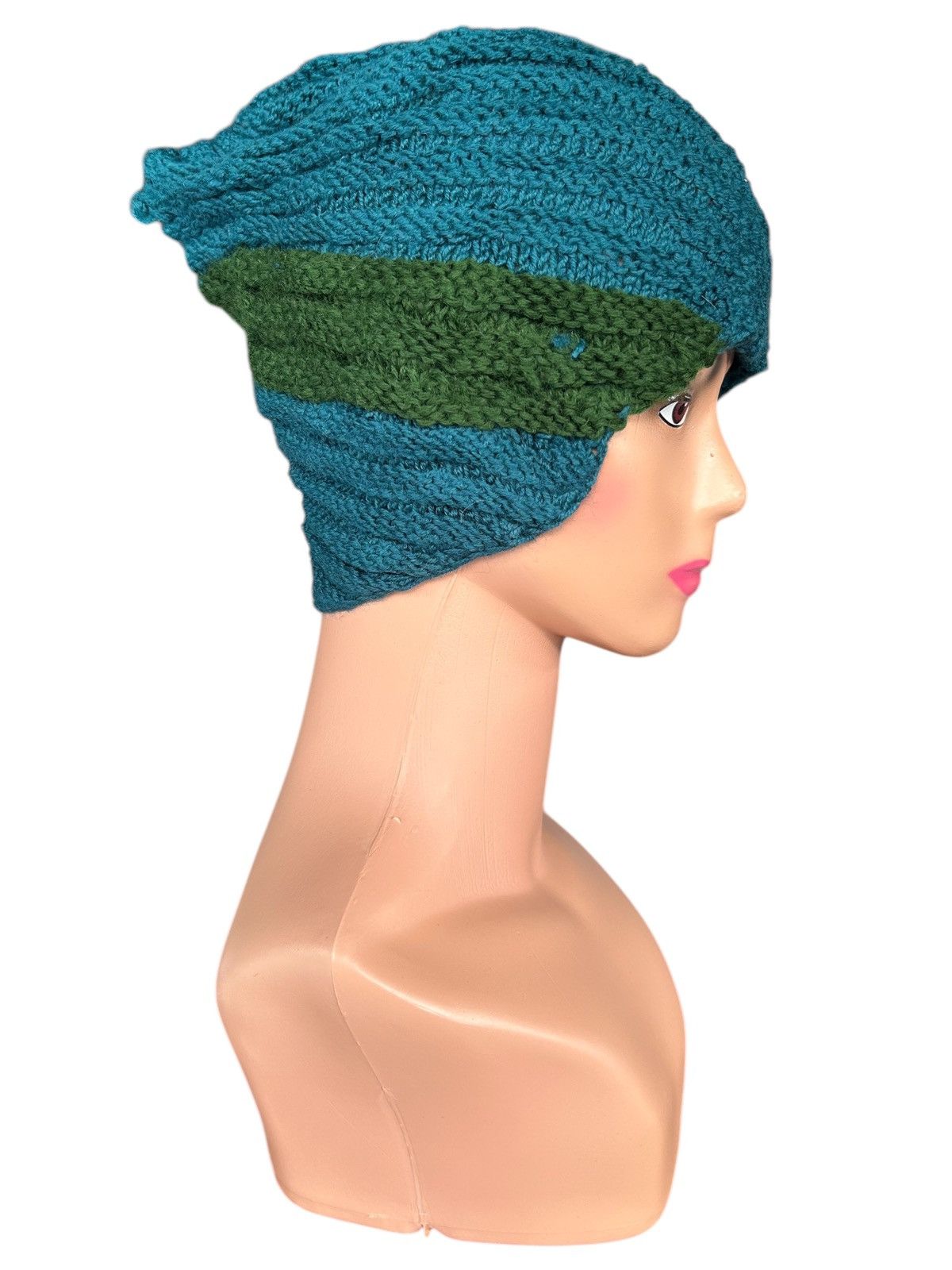 Japanese Brand × Kapital × Vintage Crochet Knitted handmade Beanie Hats Size ONE SIZE - 1 Thumbnail
