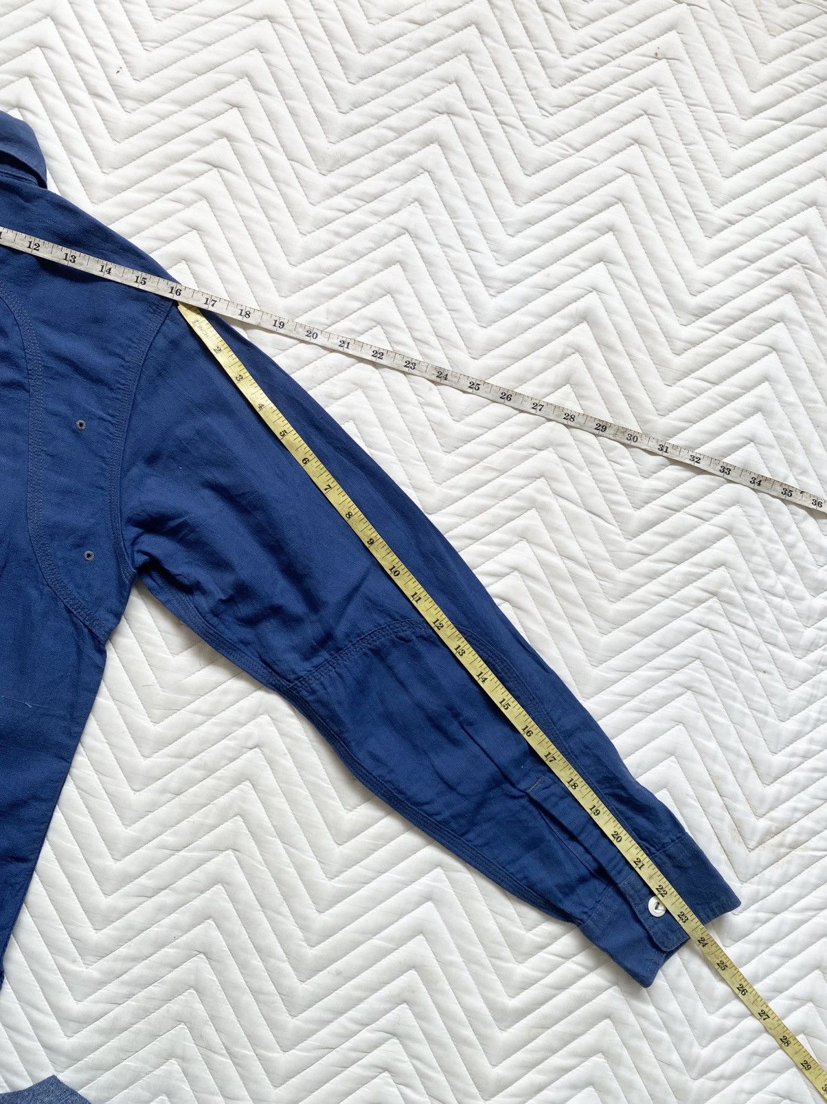 Pherrow's Pherrow’s Chambray Chainstrap Workwear Shirt Size US S / EU 44-46 / 1 - 13 Thumbnail