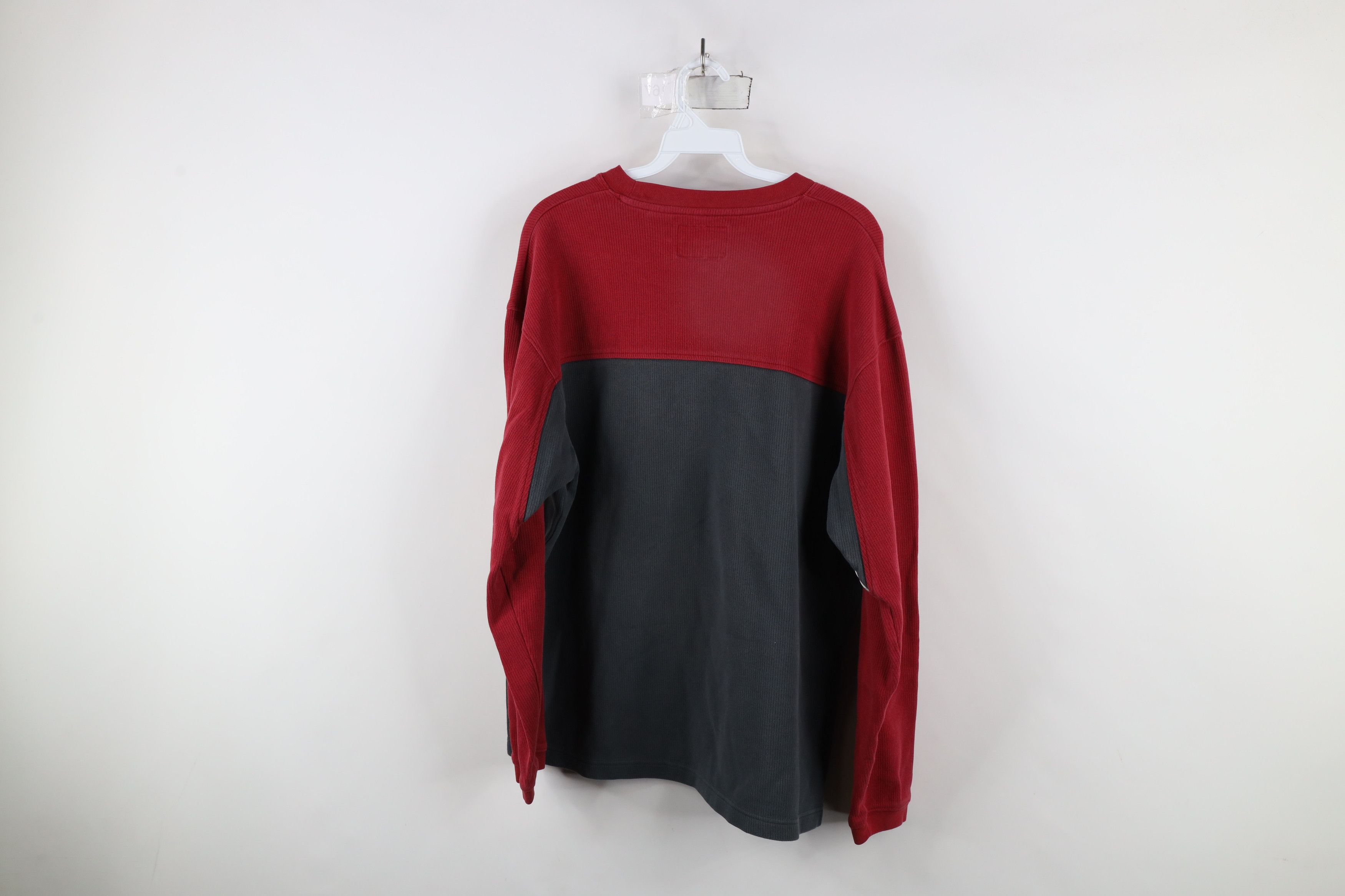 Vintage Vintage 90s Streetwear Heavyweight Knit Long Sleeve T-Shirt Size US XL / EU 56 / 4 - 6 Thumbnail