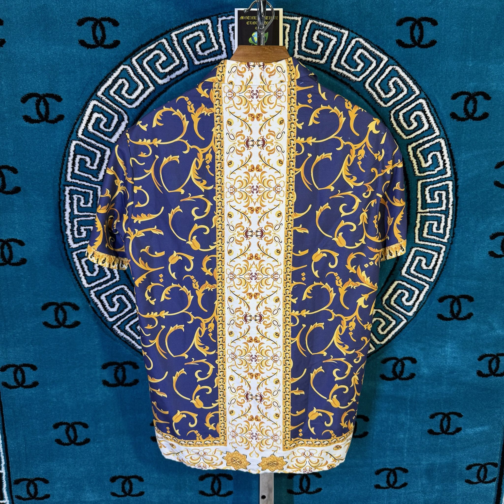 Other BAROQUE EROS FILIGREE S/S CUBAN BUTTON UP Size US L / EU 52-54 / 3 - 2 Thumbnail