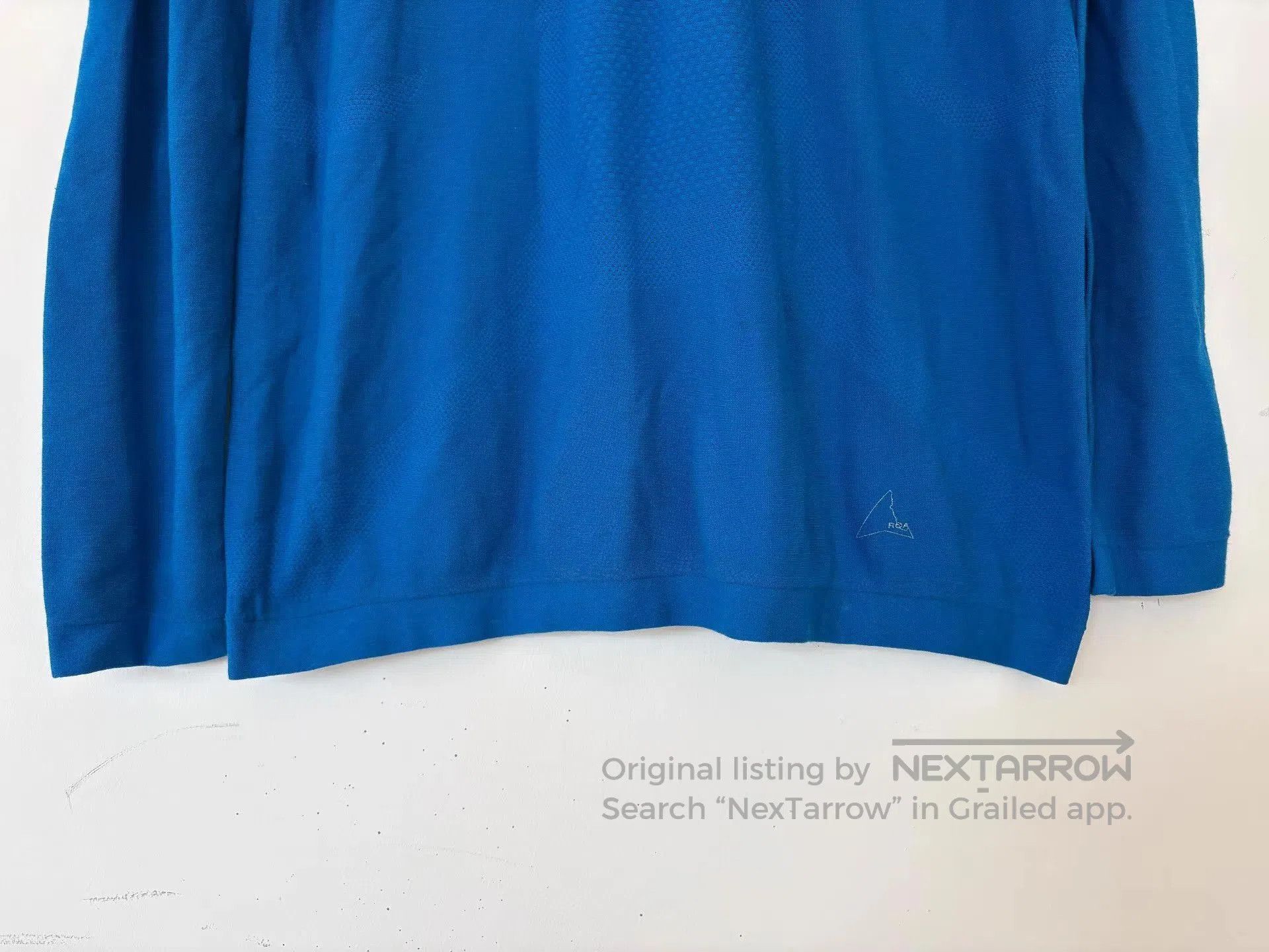 ROA Blue Long Sleeve Crew Neck Shirt XXL. Size US XXL / EU 58 / 5 - 4 Thumbnail