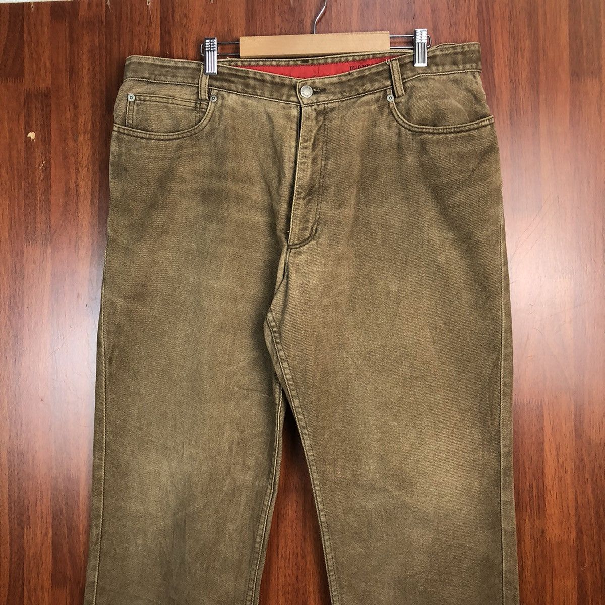Burberry Burberry Jeans Brown Casual Pants #7533 Size US 34 / EU 50 - 2 Thumbnail