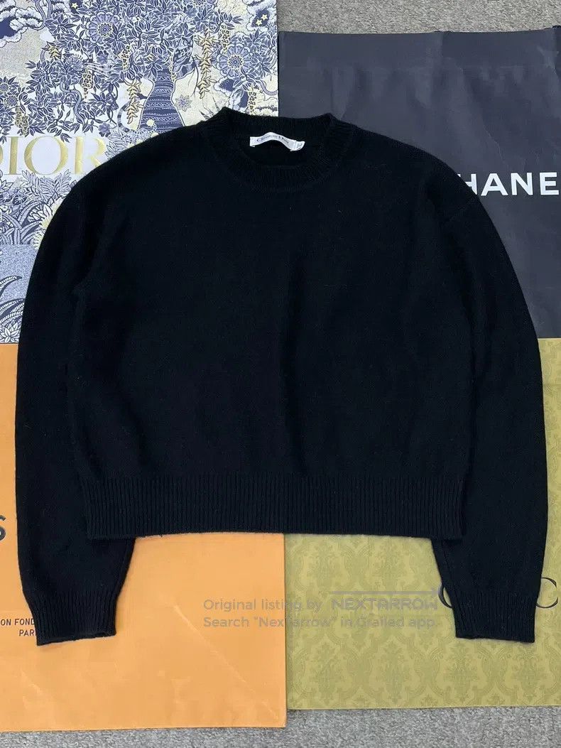 Dior Dior Black back tassel 8-character cashmere sweater Size XS / US 0-2 / IT 36-38 - 2 Thumbnail