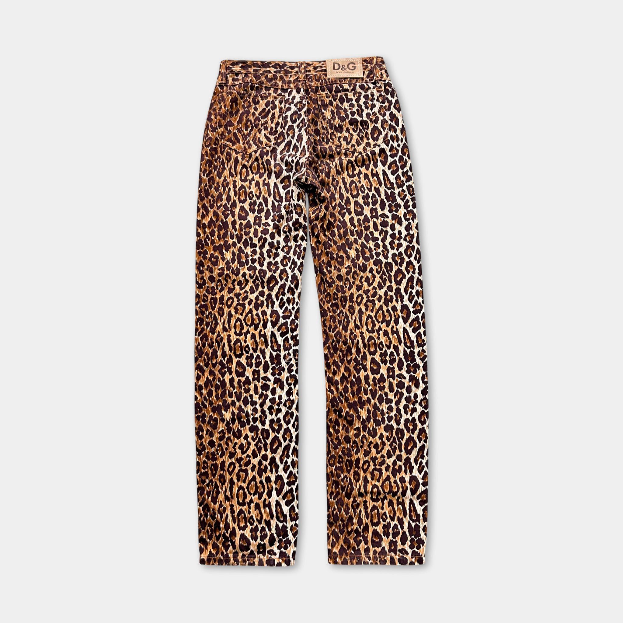 Dolce & Gabbana Dolce & Gabbana Leopard Skinny Jeans Size US 32 / EU 48 - 4 Thumbnail