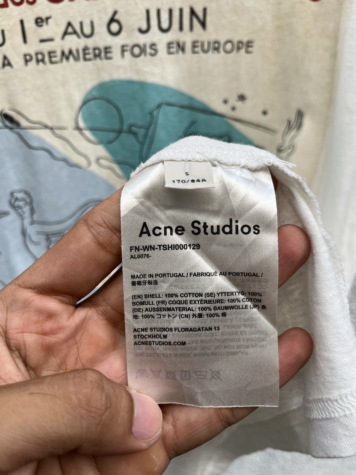 Acne Studios SS19 Acne Studios Esmeta Ringer Tshirt Size US S / EU 44-46 / 1 - 7 Thumbnail