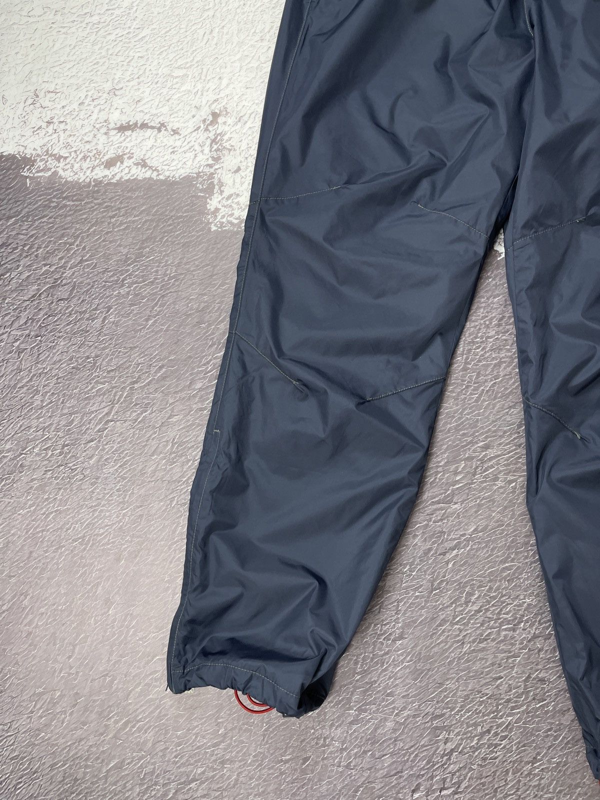 Reebok Reebok DMX vintage nylon drill baggy fit track pants navy Size US 34 / EU 50 - 5 Thumbnail