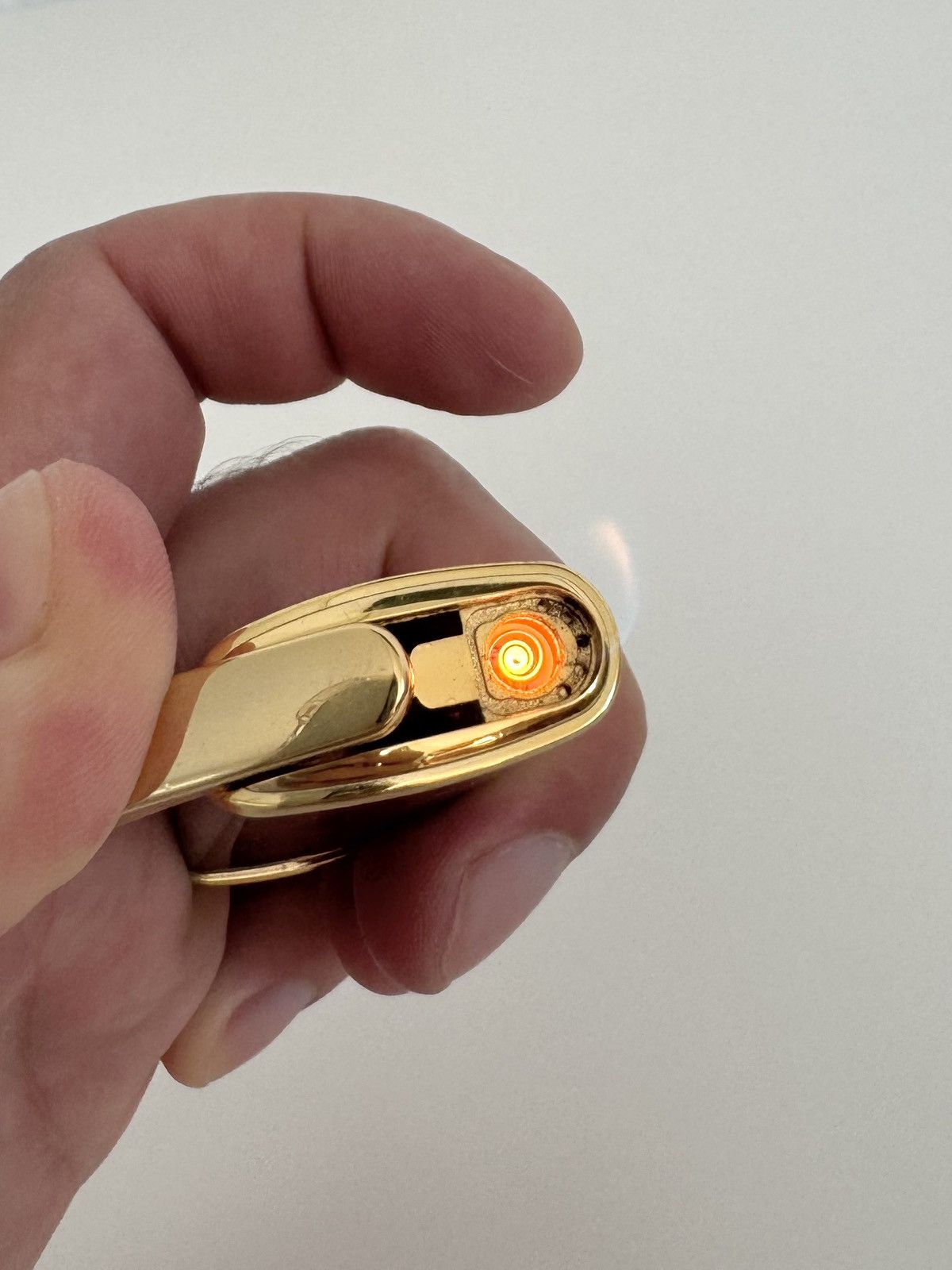 ★ ELEGANCE ART DECO DARK RED GOLD GIVENCHY LIGHTER
