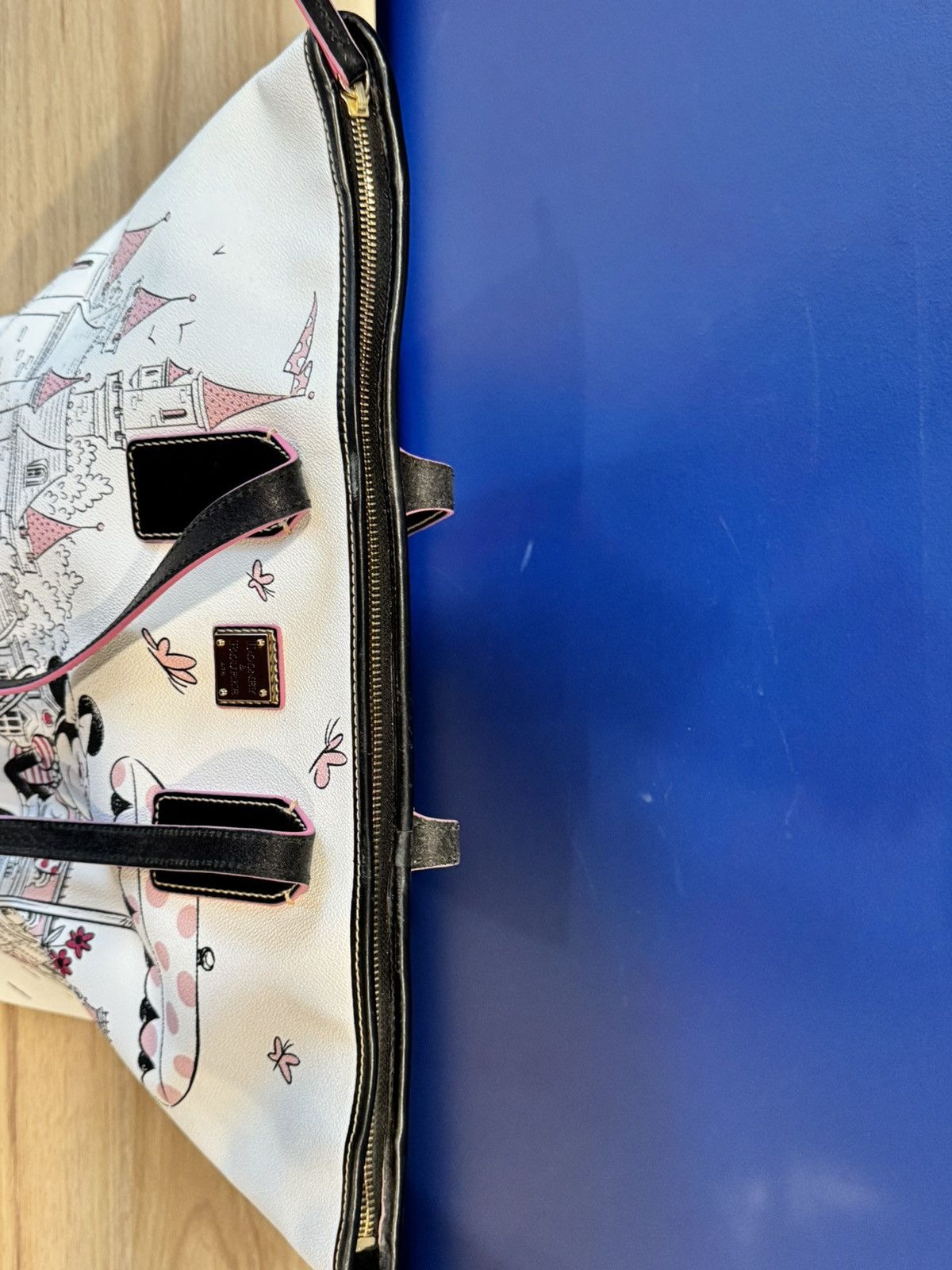 Dooney & Bourke Dooney & Bourke x Disney Minnie Mouse Paris Café Tote Bag Size ONE SIZE - 8 Thumbnail