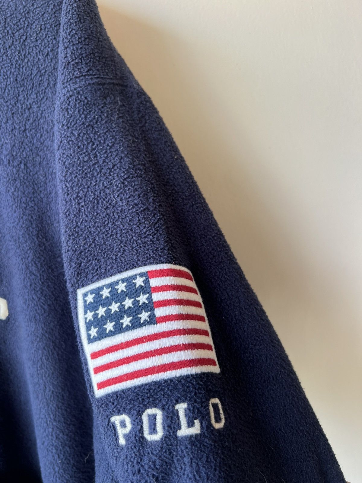 Ralph Lauren 90s Polo Sport RL Spell Out Navy Blue Hoodies Sweater Size US L / EU 52-54 / 3 - 10 Thumbnail