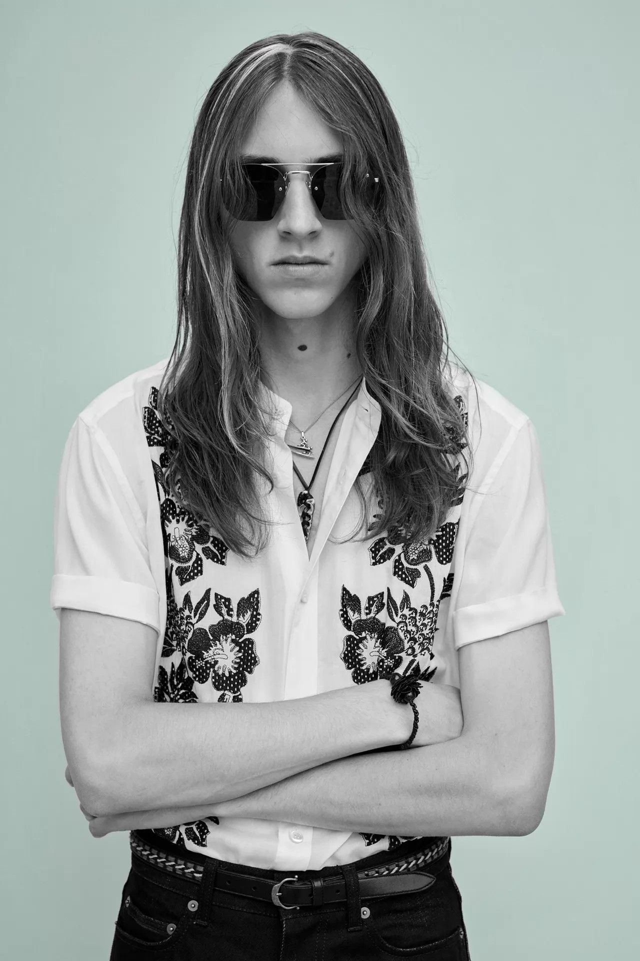 Saint Laurent Paris SLP 21SS Handwoven Brass Horsebit Belt 80 Black Size ONE SIZE - 8 Thumbnail