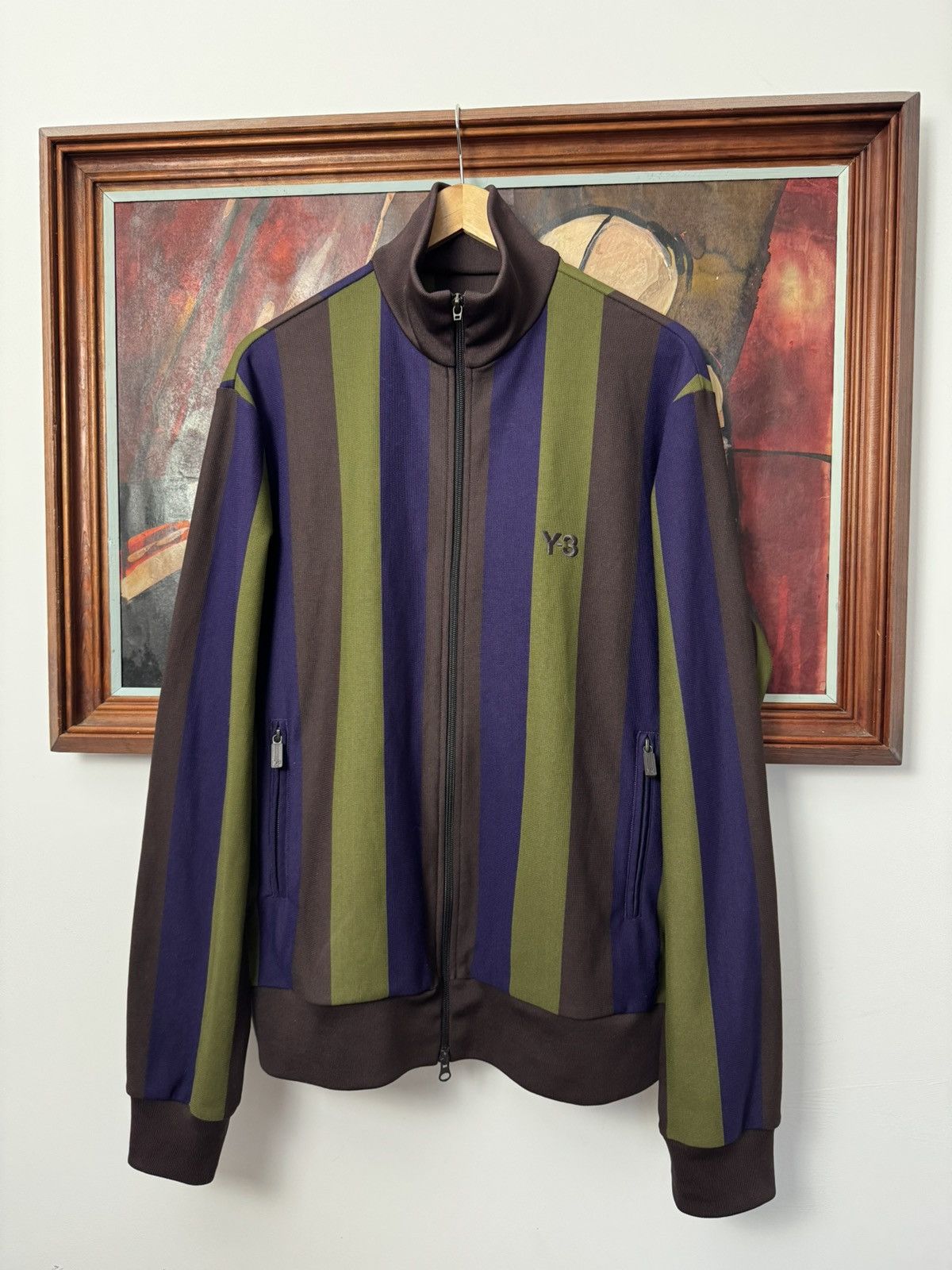 Adidas Vintage Adidas Y-3 Track Top Jacket Yohji Yamamoto Japan Size US M / EU 48-50 / 2 - 2 Thumbnail