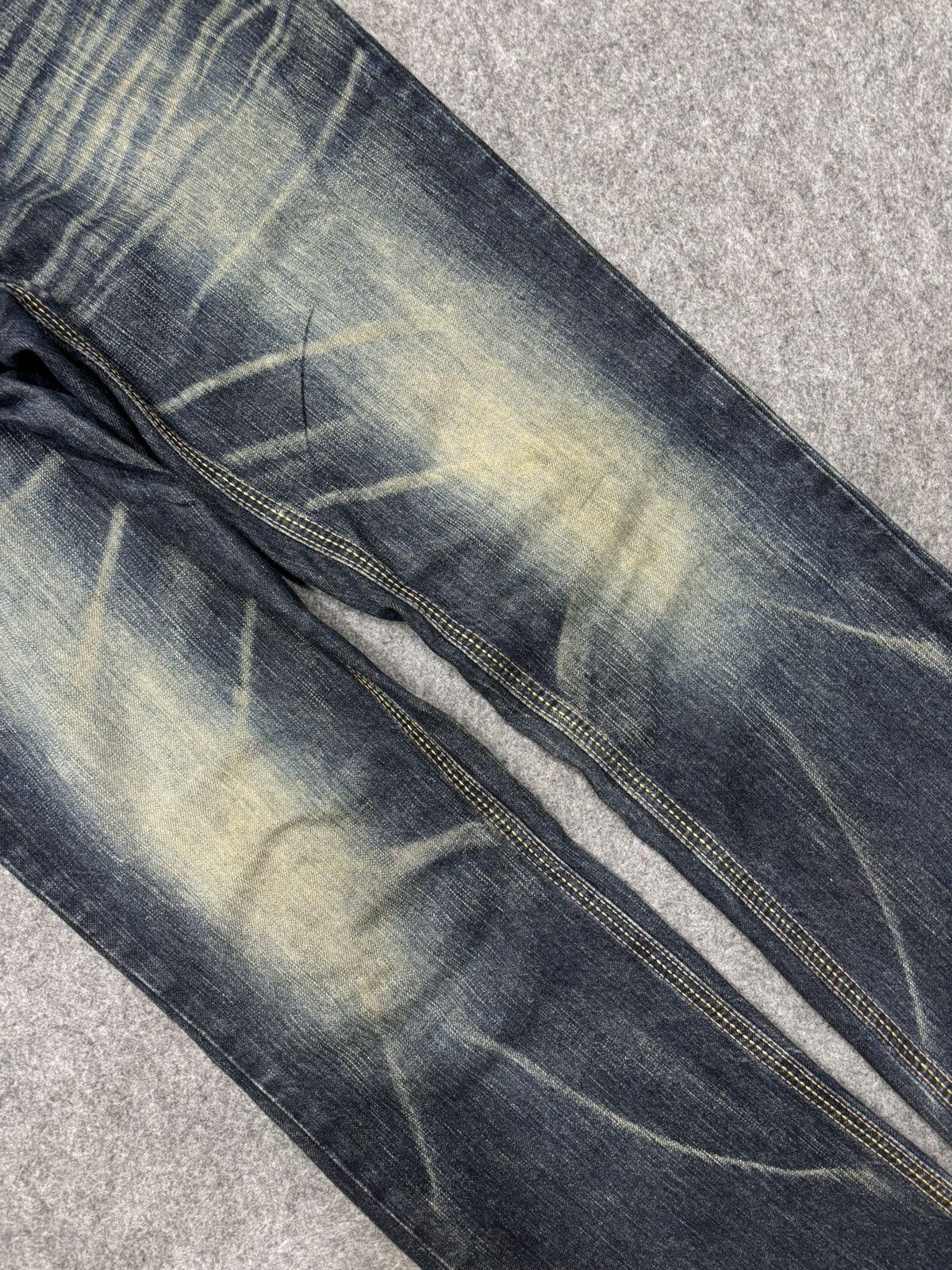 Edwin 💥Flare💥Edwin Stone Mudwash Insane Fades Denim F656 Size US 30 / EU 46 - 9 Thumbnail