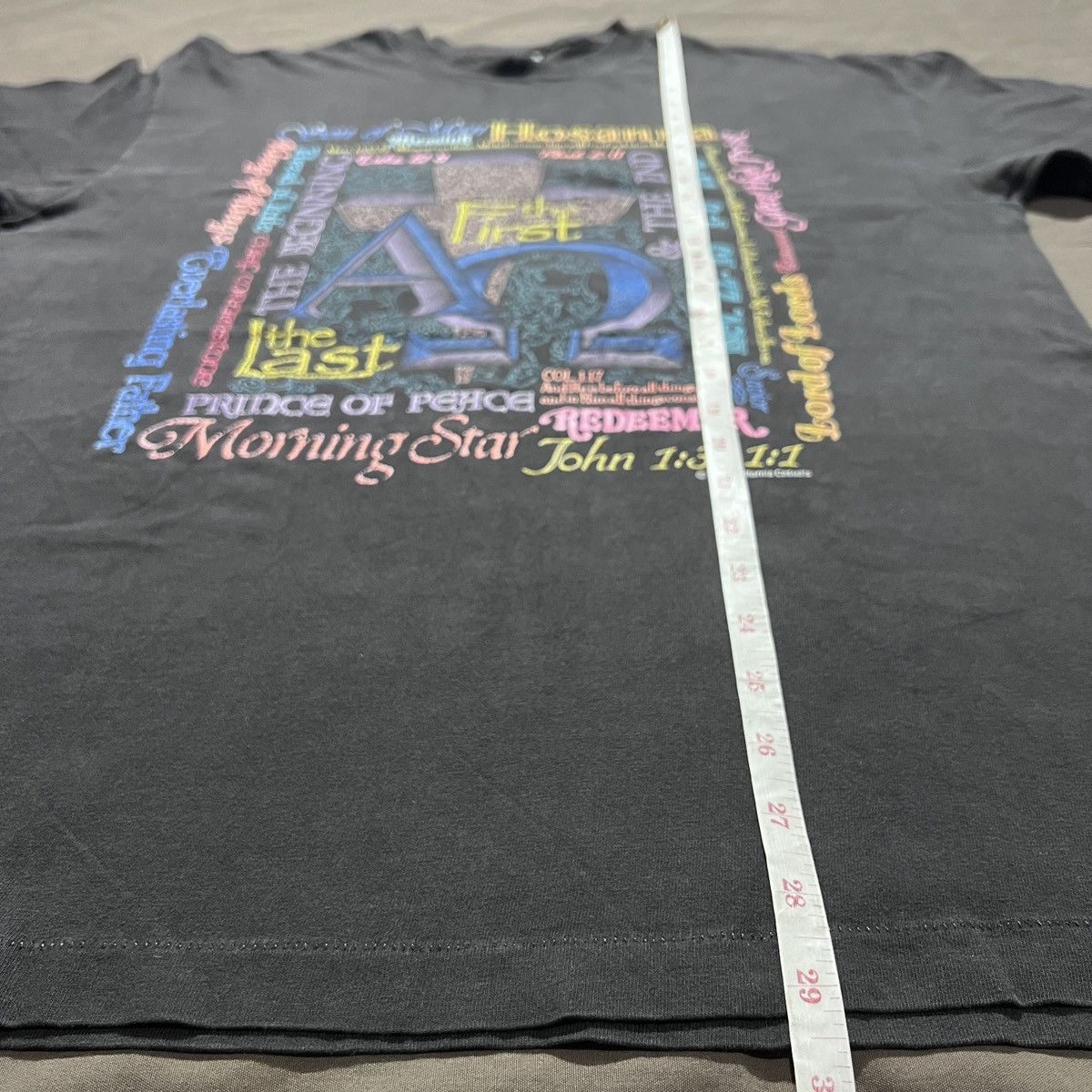 Vintage Vintage 90s Jesus God Holy Bible Promo Tee L Graphic Size US L / EU 52-54 / 3 - 9 Thumbnail