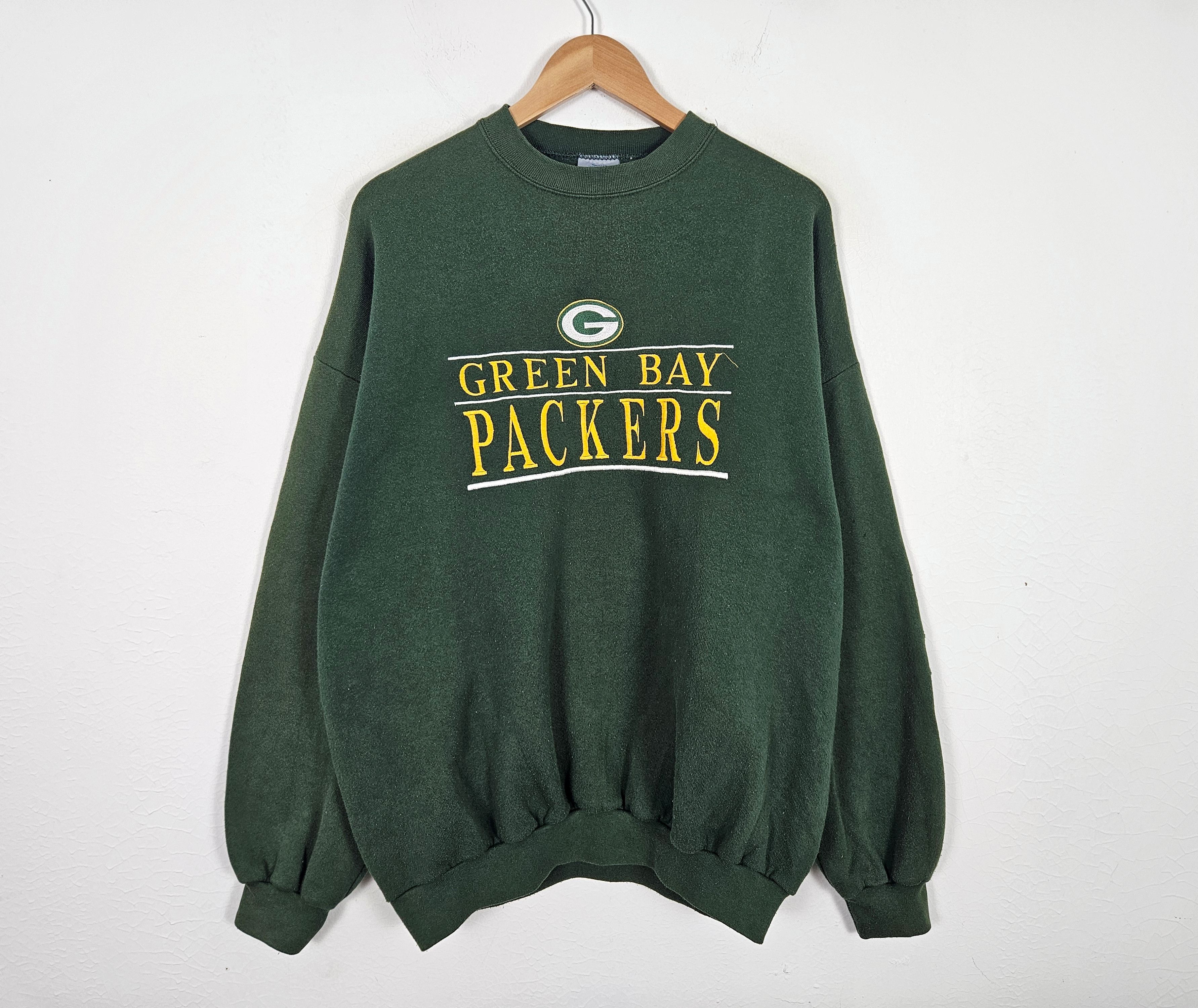NFL Vintage Green Bay Packers NFL USA sweatshirt Size US XL / EU 56 / 4 - 2 Thumbnail