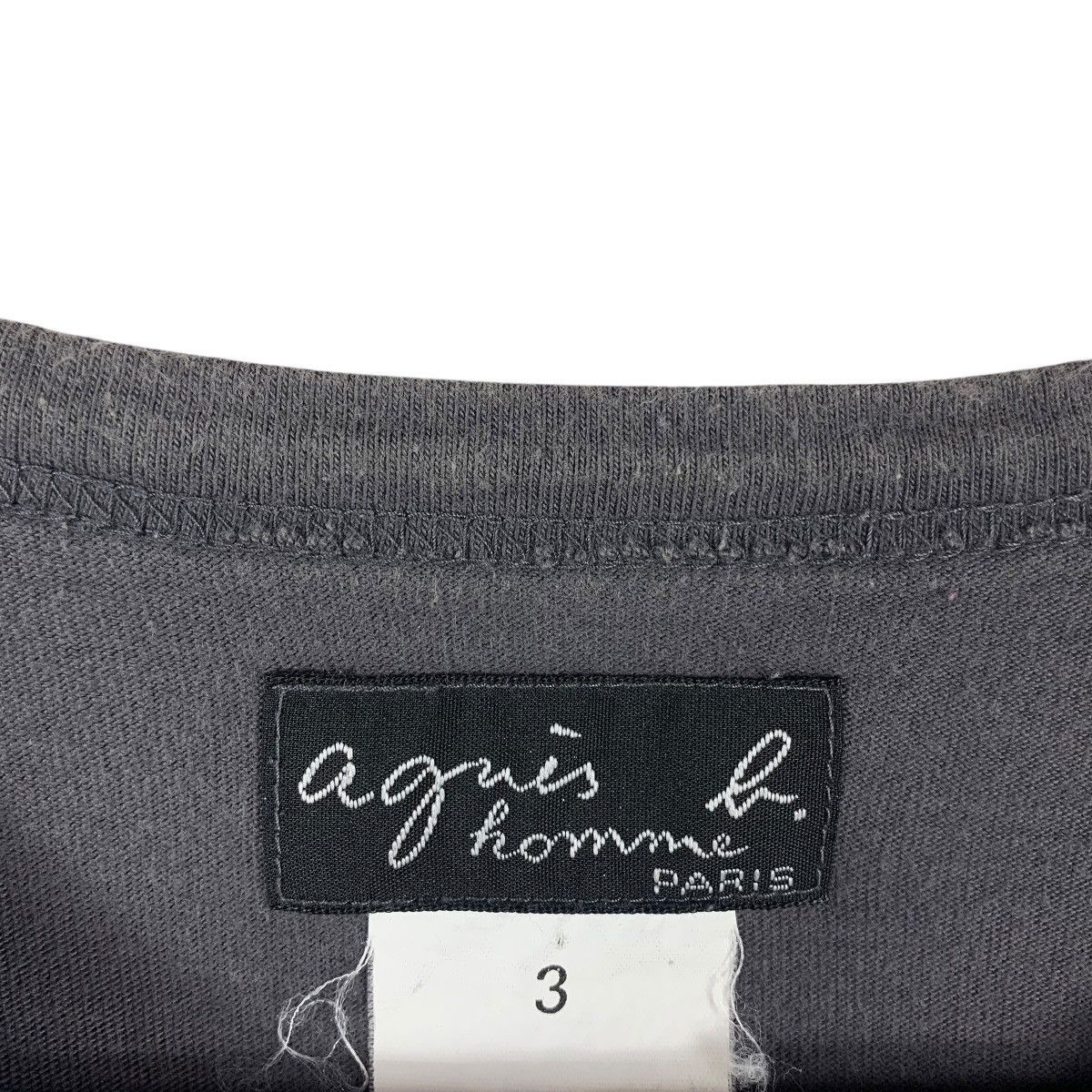 agnes b. Vintage Agnès b. Homme "Point d'Ironie" Graphic Tee Size US M / EU 48-50 / 2 - 3 Thumbnail