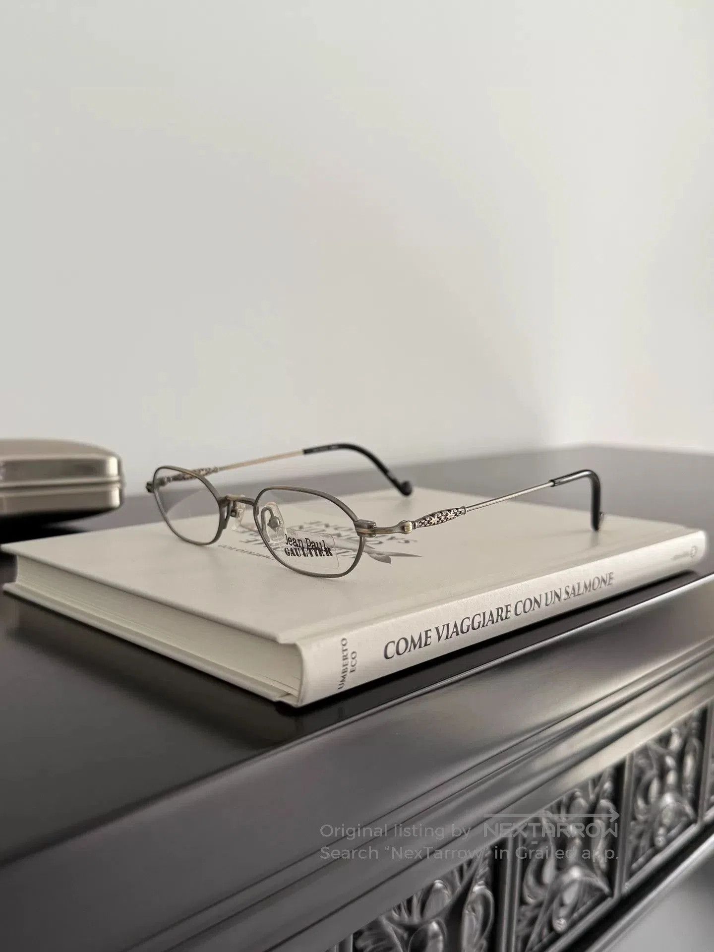 Jean Paul Gaultier Jean Paul Gaultier Runway Titanium Glasses. Size ONE SIZE - 1 Thumbnail