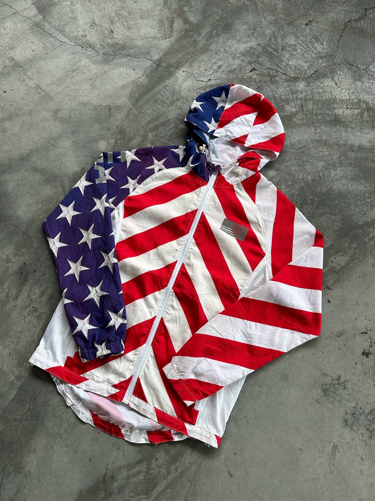 Brooklyn Cloth RARE Design Brooklyn Cloth Full print USA Flag Jacket Size US M / EU 48-50 / 2 - 3 Thumbnail