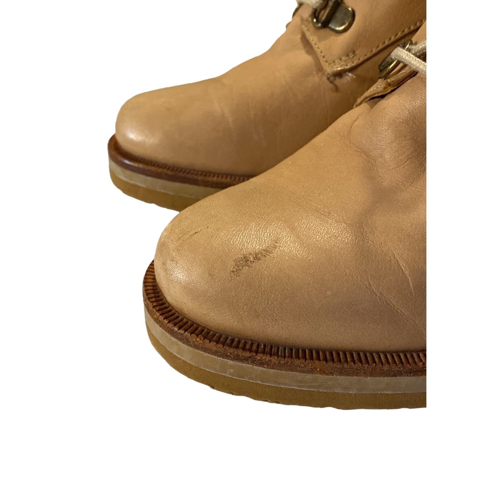 Rachel Comey Rachel Comey Boots Women Brown Leather Block Heel Lace Up Ankle Sz 7 Casual Mars Bootie Size US 7 / IT 37 - 5 Thumbnail